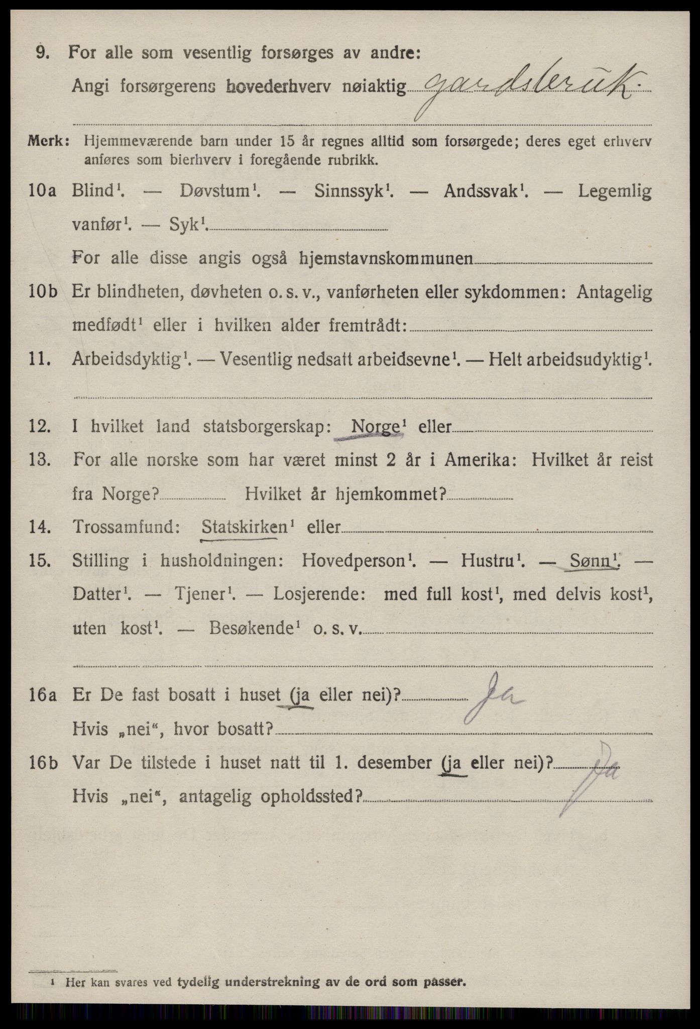 SAT, Folketelling 1920 for 1533 Vigra herred, 1920, s. 1261