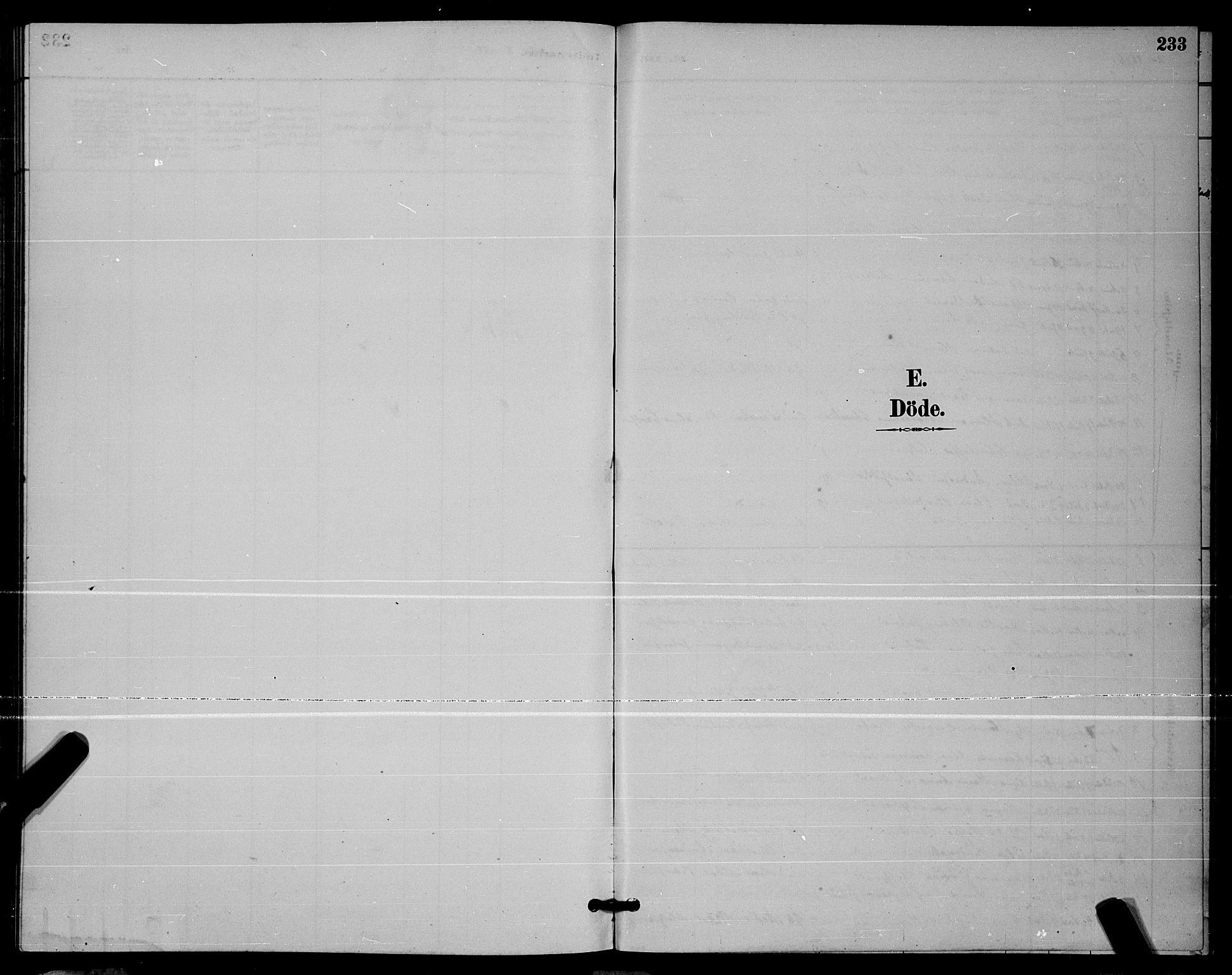 Ministerialprotokoller, klokkerbøker og fødselsregistre - Nordland, AV/SAT-A-1459/805/L0108: Klokkerbok nr. 805C04, 1885-1899, s. 233
