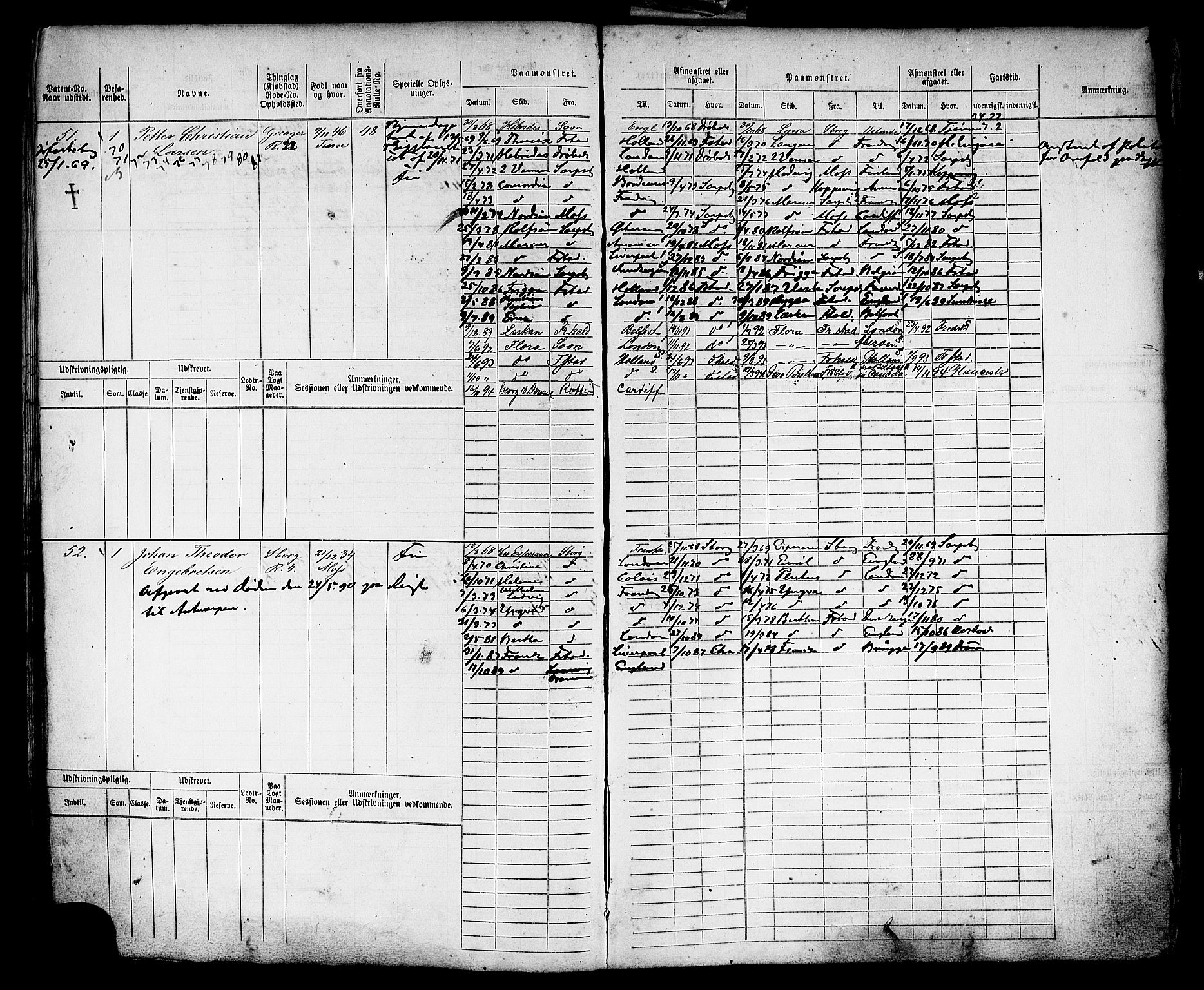 Sarpsborg mønstringskontor, AV/SAO-A-10569c/F/Fc/Fcb/L0004: Hovedrulle, 1868-1881, s. 29