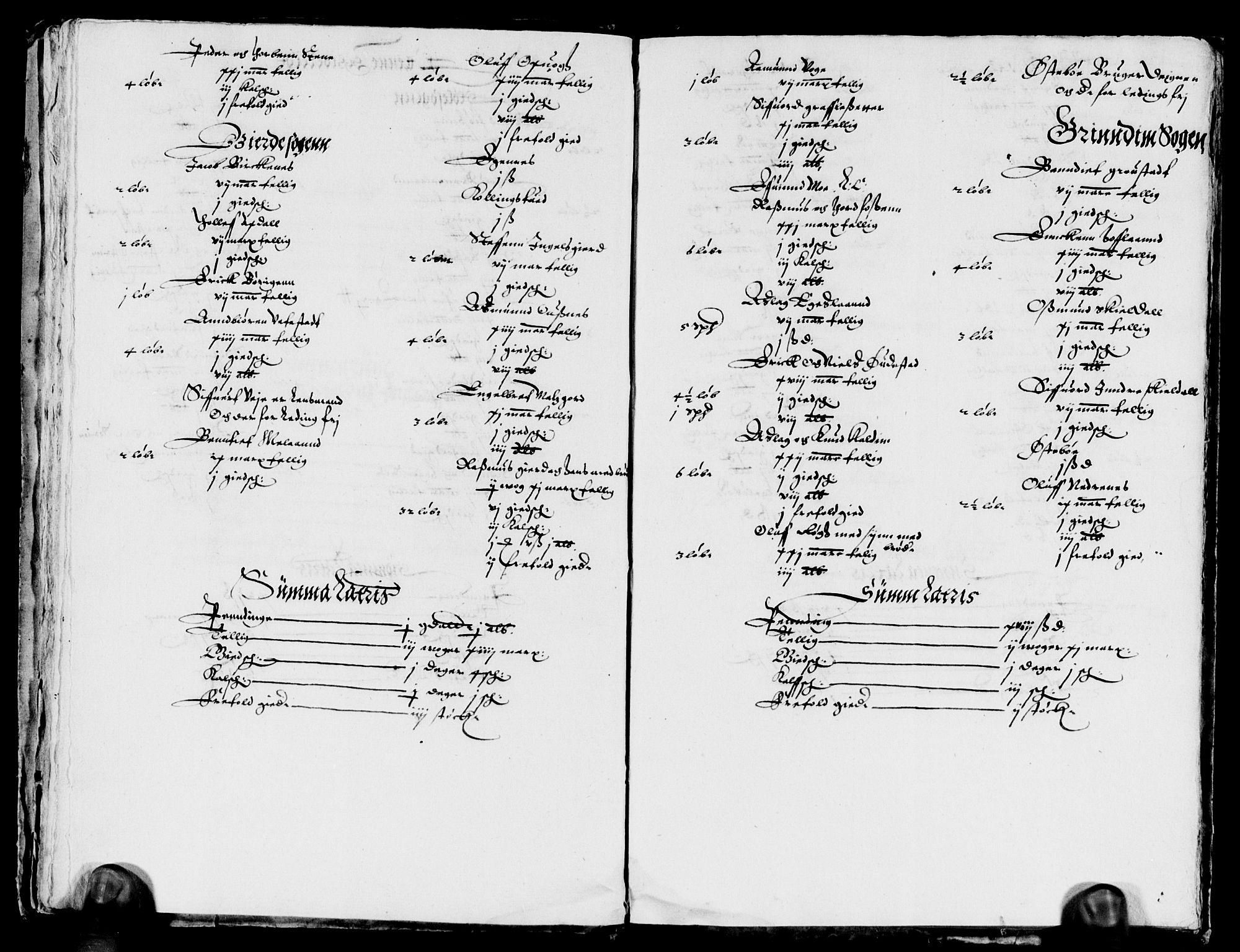 Rentekammeret inntil 1814, Reviderte regnskaper, Lensregnskaper, AV/RA-EA-5023/R/Rb/Rbt/L0005: Bergenhus len, 1605-1608