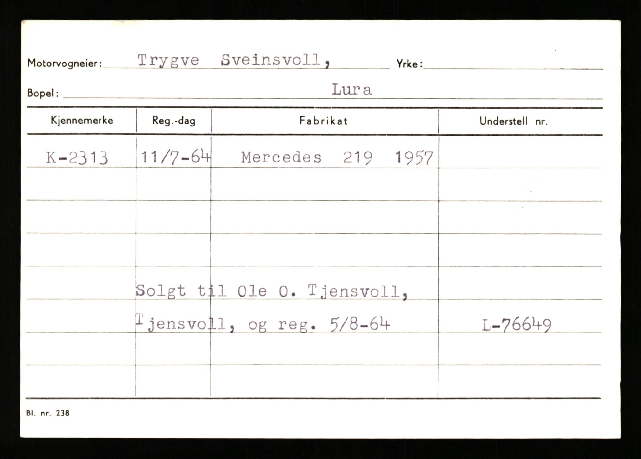 Stavanger trafikkstasjon, AV/SAST-A-101942/0/G/L0001: Registreringsnummer: 0 - 5782, 1930-1971, s. 1559
