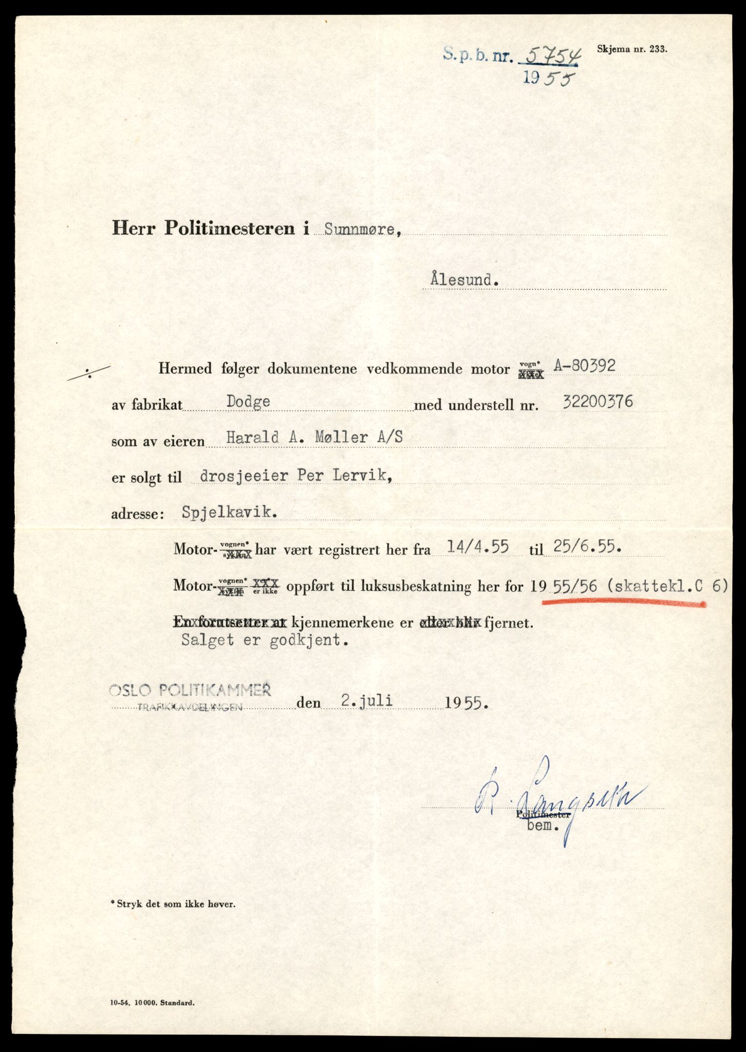 Møre og Romsdal vegkontor - Ålesund trafikkstasjon, AV/SAT-A-4099/F/Fe/L0008: Registreringskort for kjøretøy T 747 - T 894, 1927-1998, s. 2008