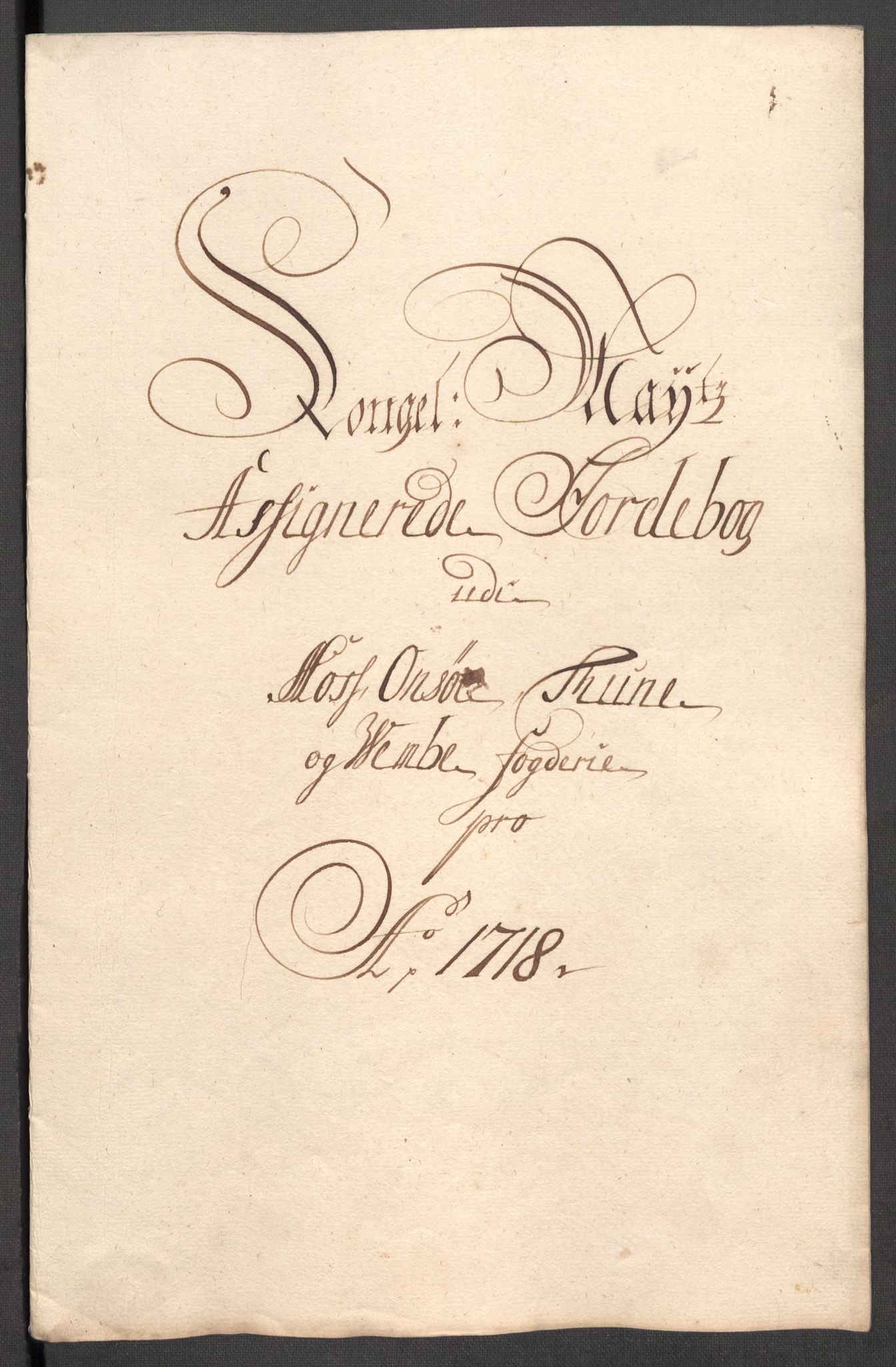 Rentekammeret inntil 1814, Reviderte regnskaper, Fogderegnskap, AV/RA-EA-4092/R04/L0143: Fogderegnskap Moss, Onsøy, Tune, Veme og Åbygge, 1718, s. 104