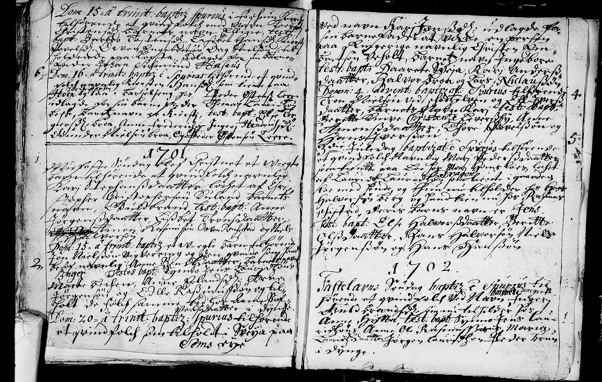Eiker kirkebøker, AV/SAKO-A-4/F/Fa/L0001: Ministerialbok nr. I 1 /1, 1683-1704