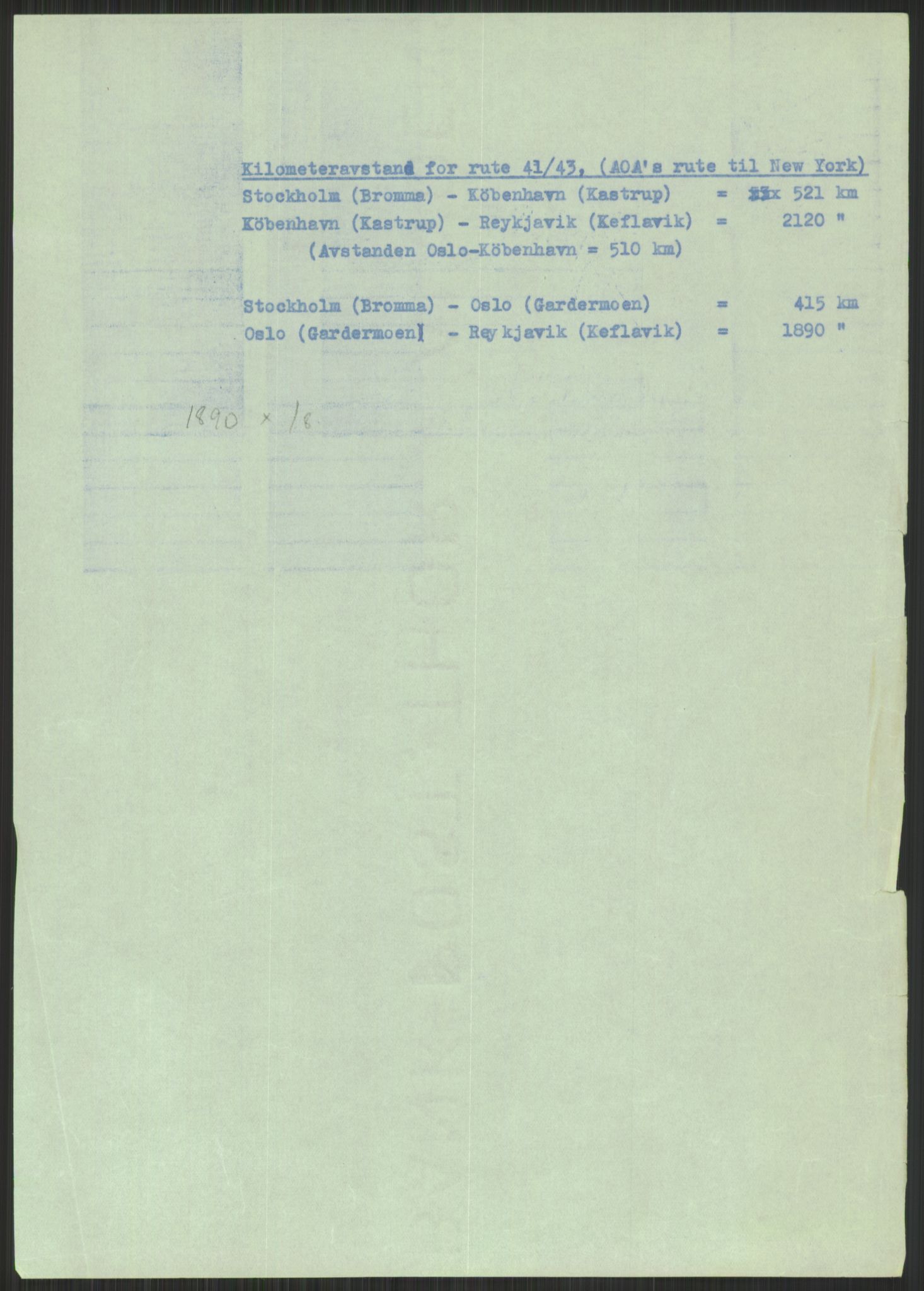 Postdirektoratet, Administrasjonsservice (TSA), AV/RA-S-4783/D/L0095/0002: De forskjellige tjenestegrener / Luftpakkepost, 1947-1965, s. 585