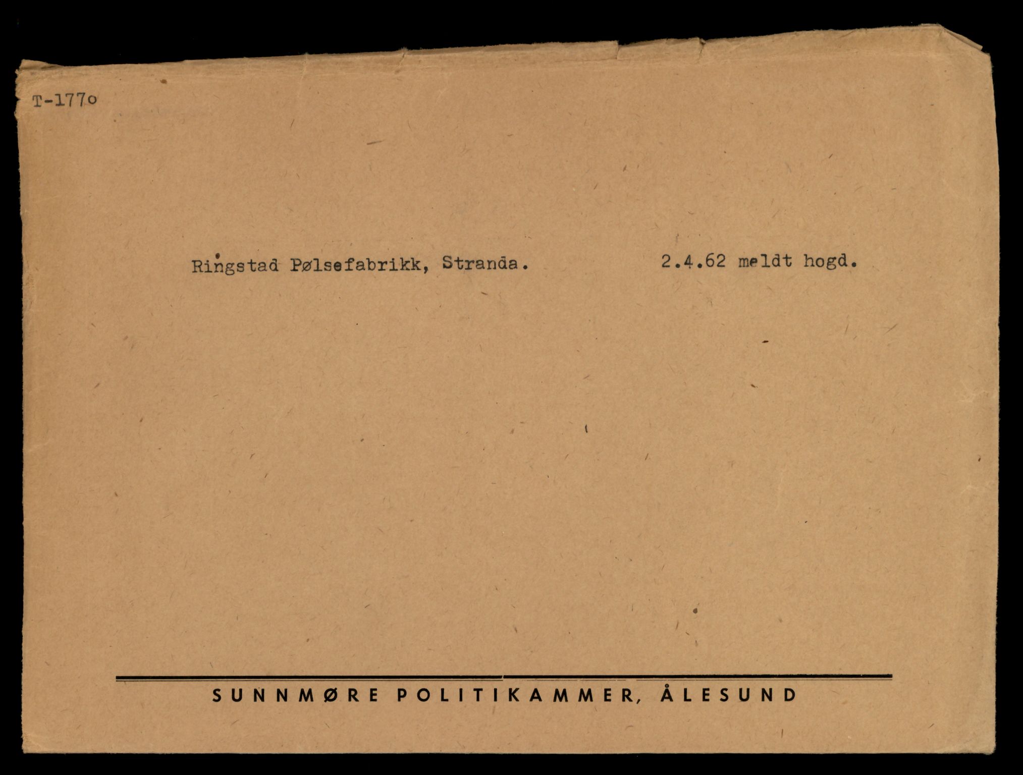 Møre og Romsdal vegkontor - Ålesund trafikkstasjon, AV/SAT-A-4099/F/Fe/L0015: Registreringskort for kjøretøy T 1700 - T 1850, 1927-1998, s. 1487