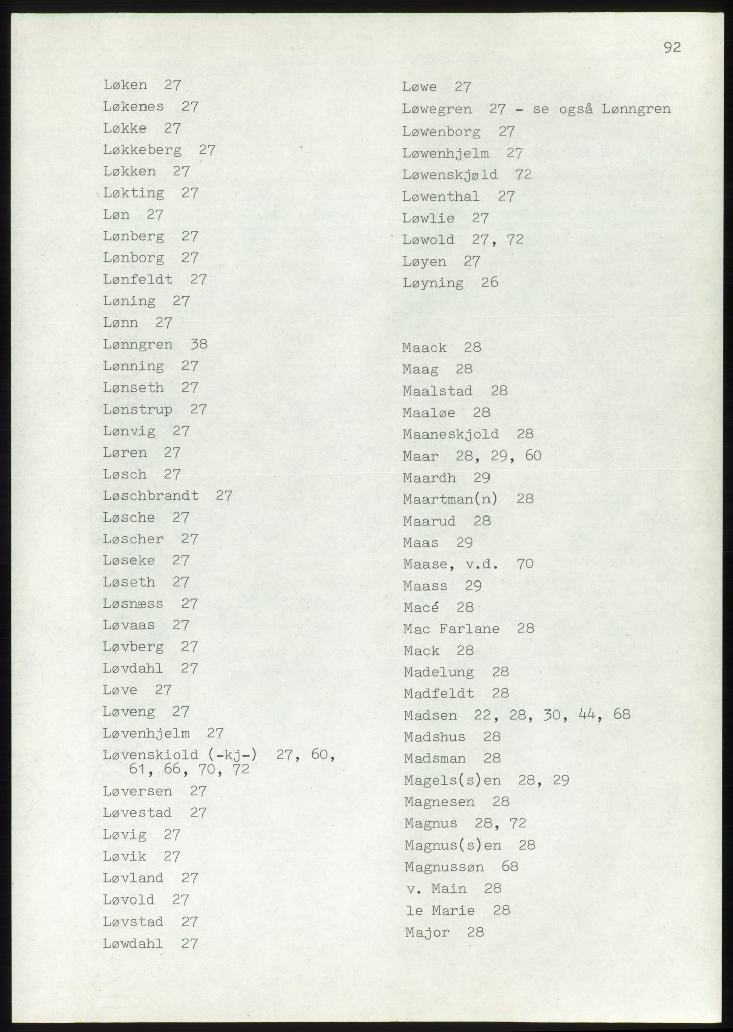 Lassens samlinger, AV/RA-PA-0051, 1500-1907, s. 92