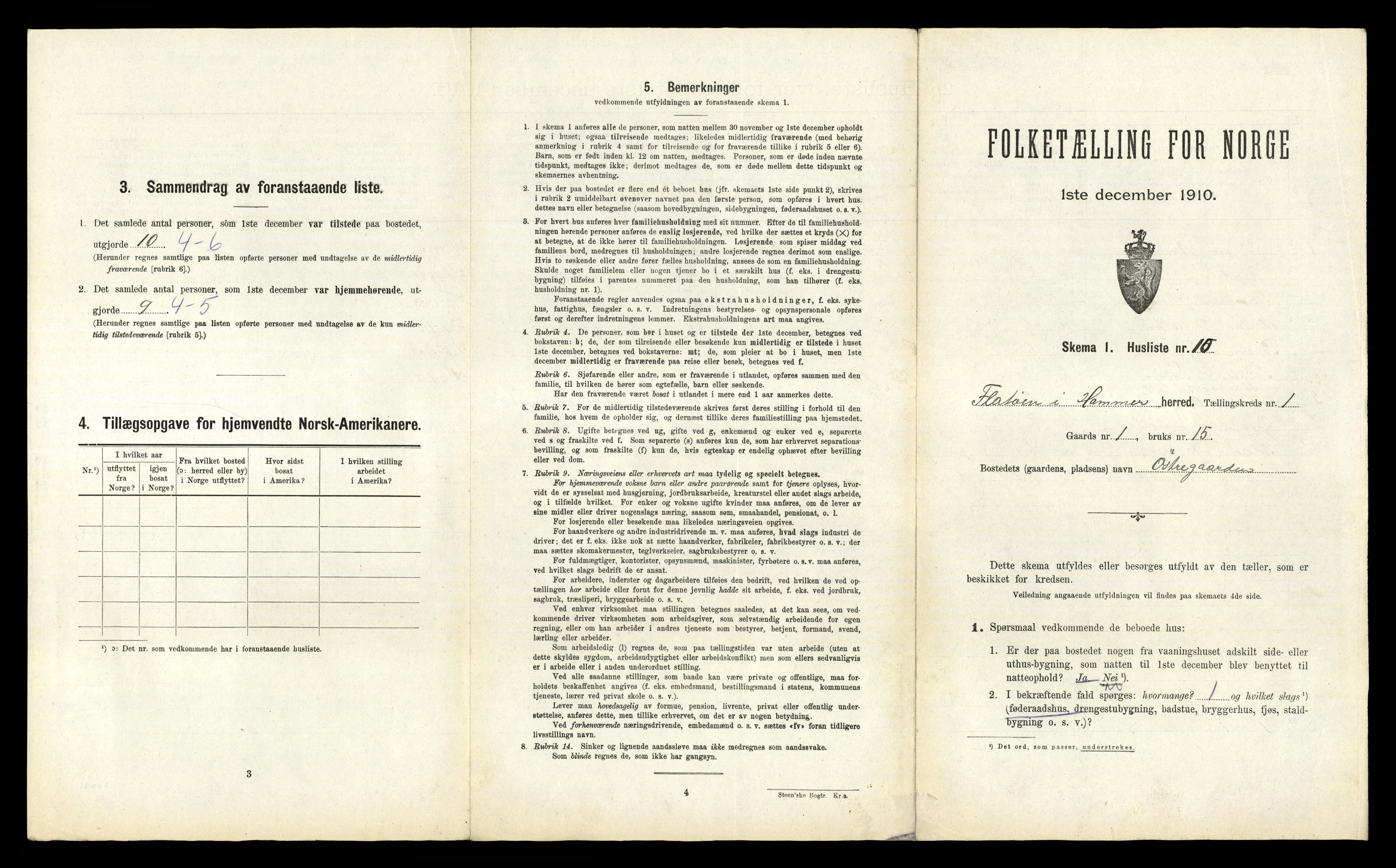 RA, Folketelling 1910 for 1254 Hamre herred, 1910, s. 58