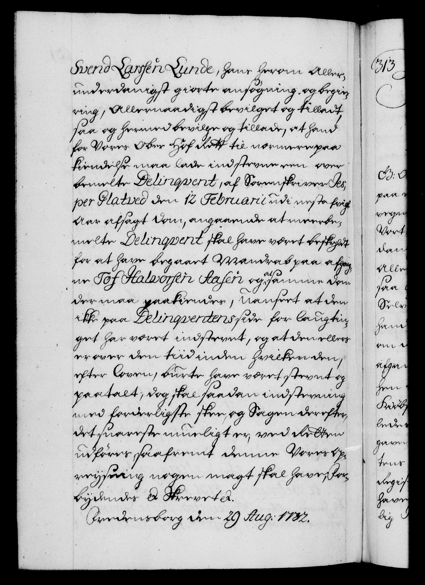 Danske Kanselli 1572-1799, AV/RA-EA-3023/F/Fc/Fca/Fcaa/L0027: Norske registre, 1730-1732, s. 631b