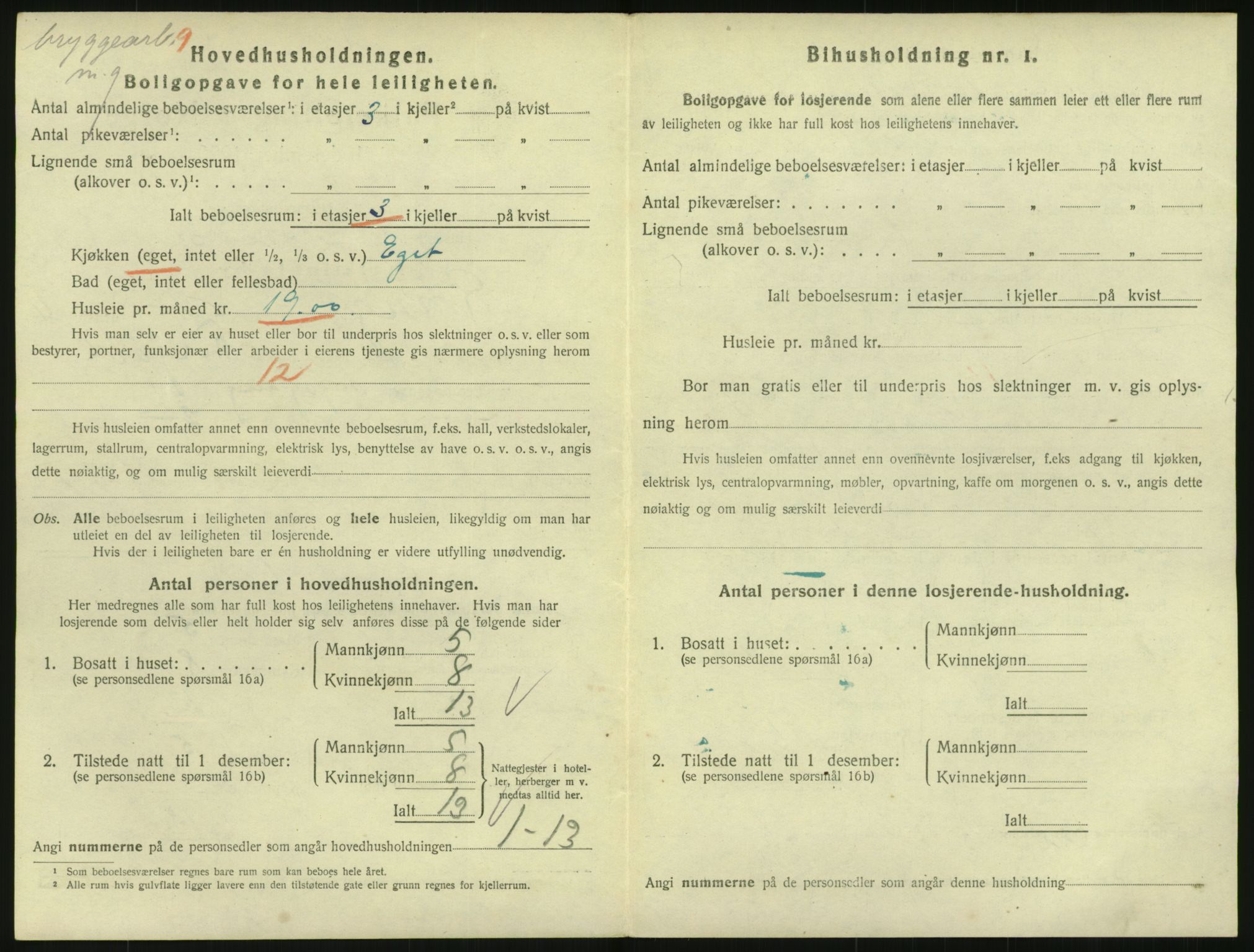 SAO, Folketelling 1920 for 0301 Kristiania kjøpstad, 1920, s. 57591