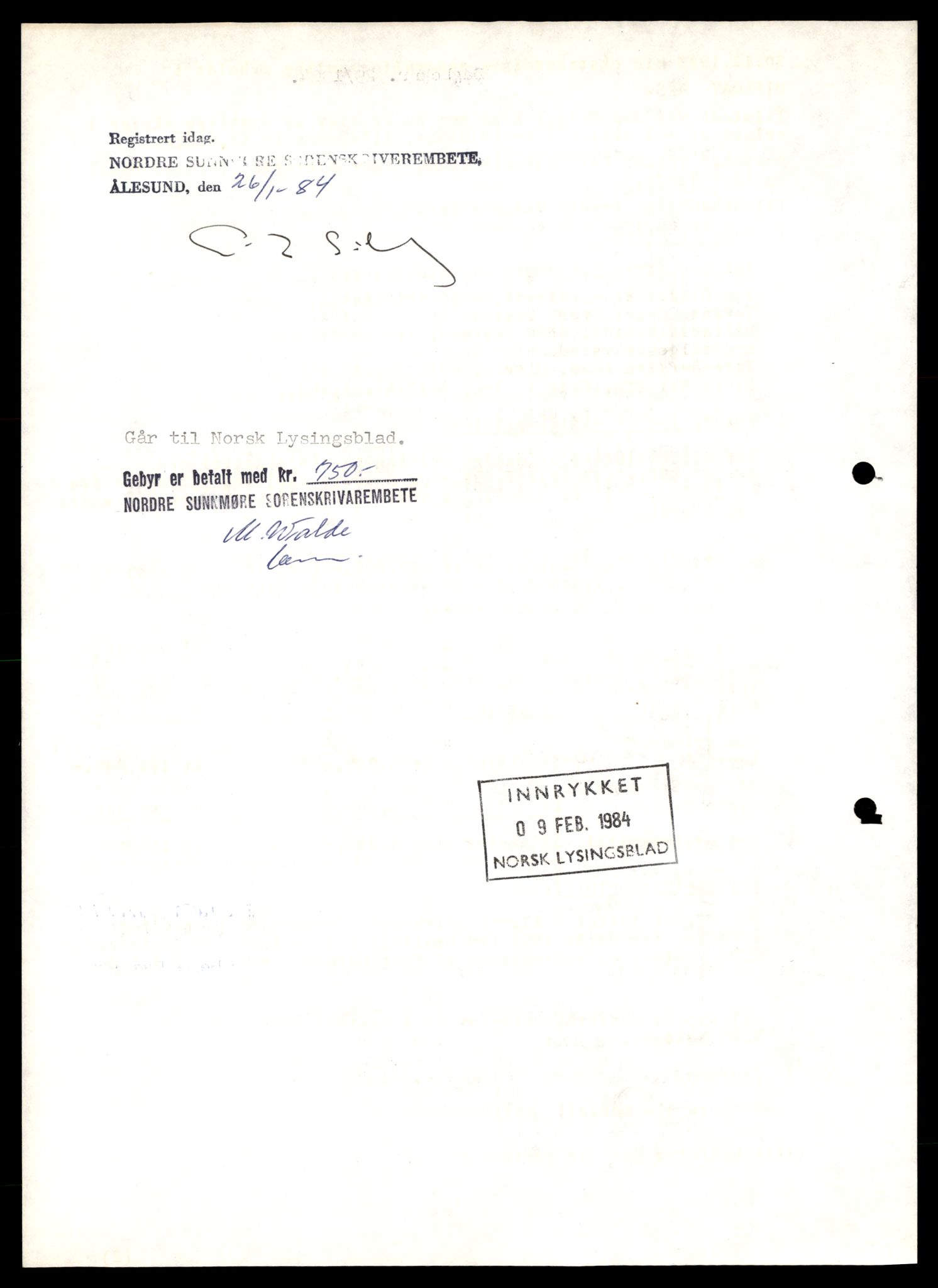 Nordre Sunnmøre sorenskriveri, AV/SAT-A-0006/2/J/Jd/Jdb/L0017: Bilag. Aksjeselskap, H-I, 1944-1990, s. 4