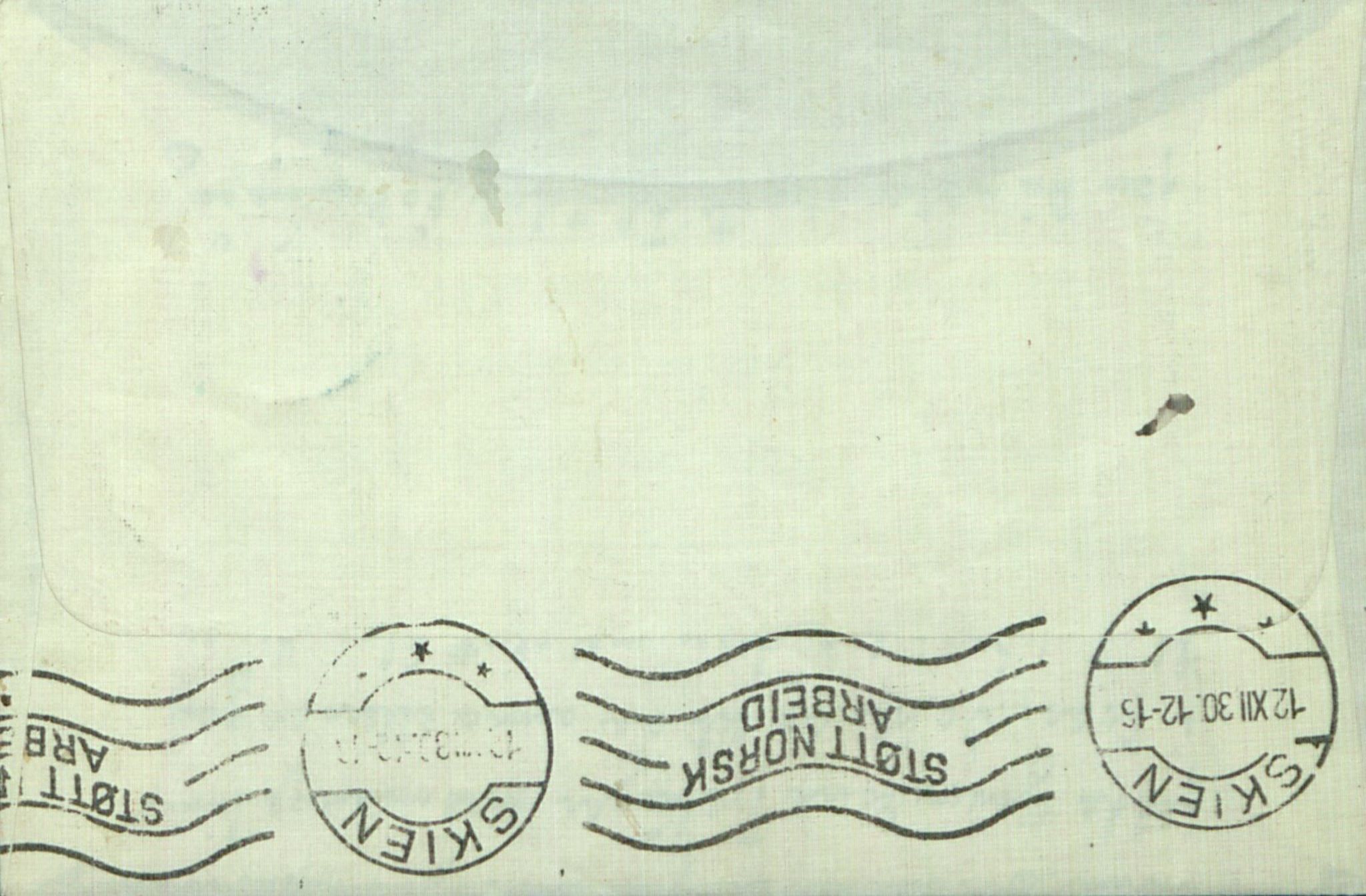 Rikard Berge, TEMU/TGM-A-1003/F/L0017/0016: 551-599 / 566 Notisbokblad og brev til Rikard Berge, 1910-1950