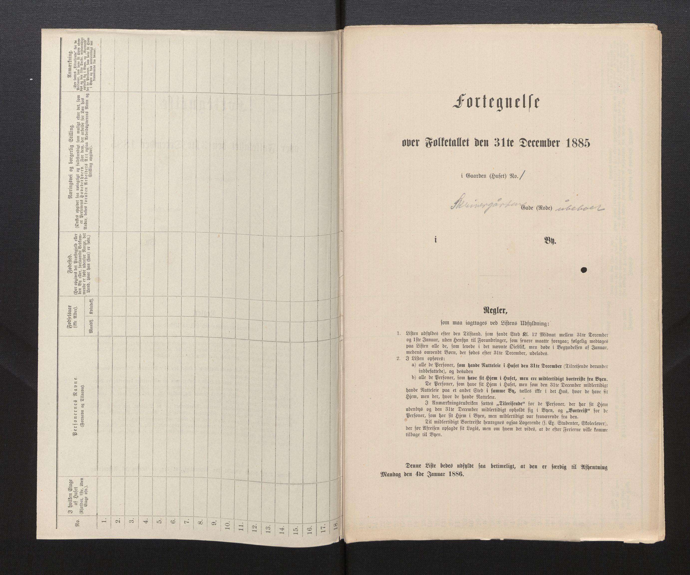 SAB, Folketelling 1885 for 1301 Bergen kjøpstad, 1885, s. 5843