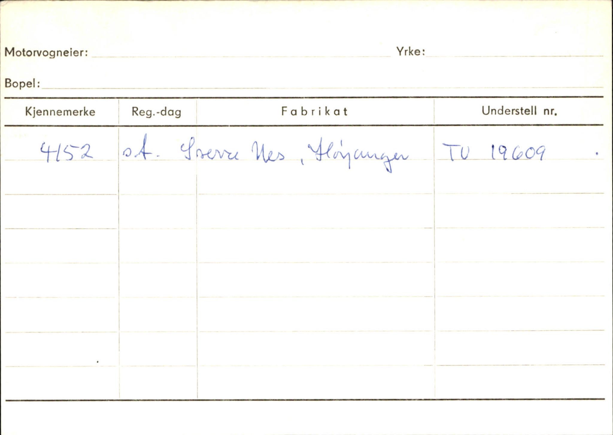 Statens vegvesen, Sogn og Fjordane vegkontor, AV/SAB-A-5301/4/F/L0126: Eigarregister Fjaler M-Å. Leikanger A-Å, 1945-1975, s. 2236