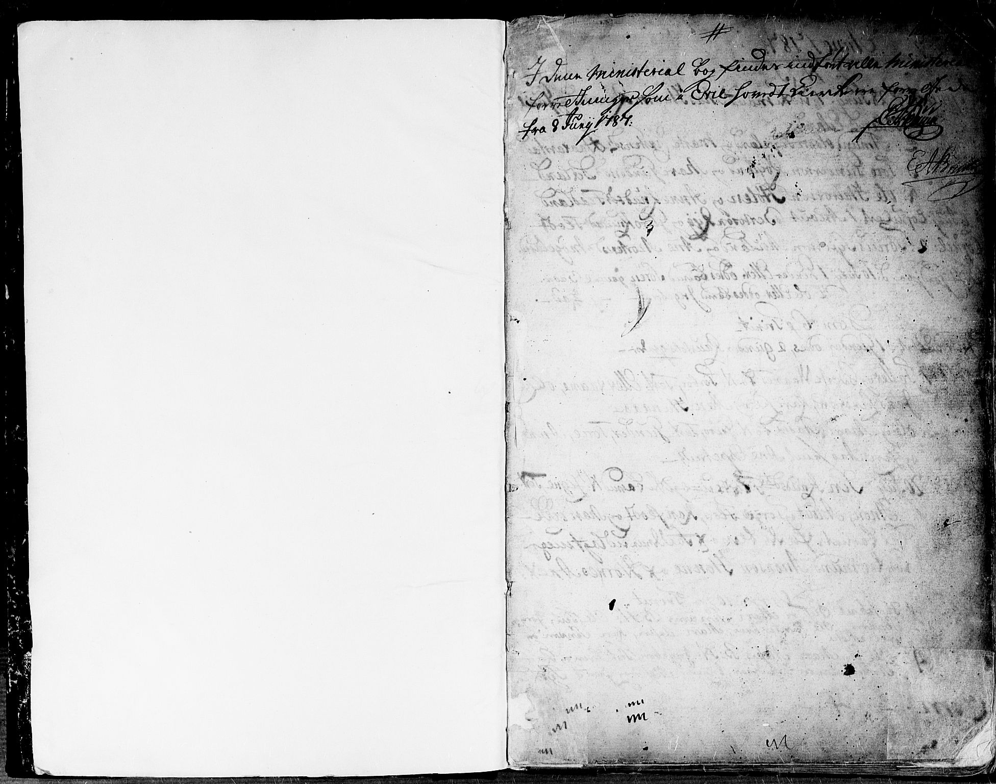 Evje sokneprestkontor, SAK/1111-0008/F/Fa/Faa/L0003: Ministerialbok nr. A 3, 1787-1816, s. 1