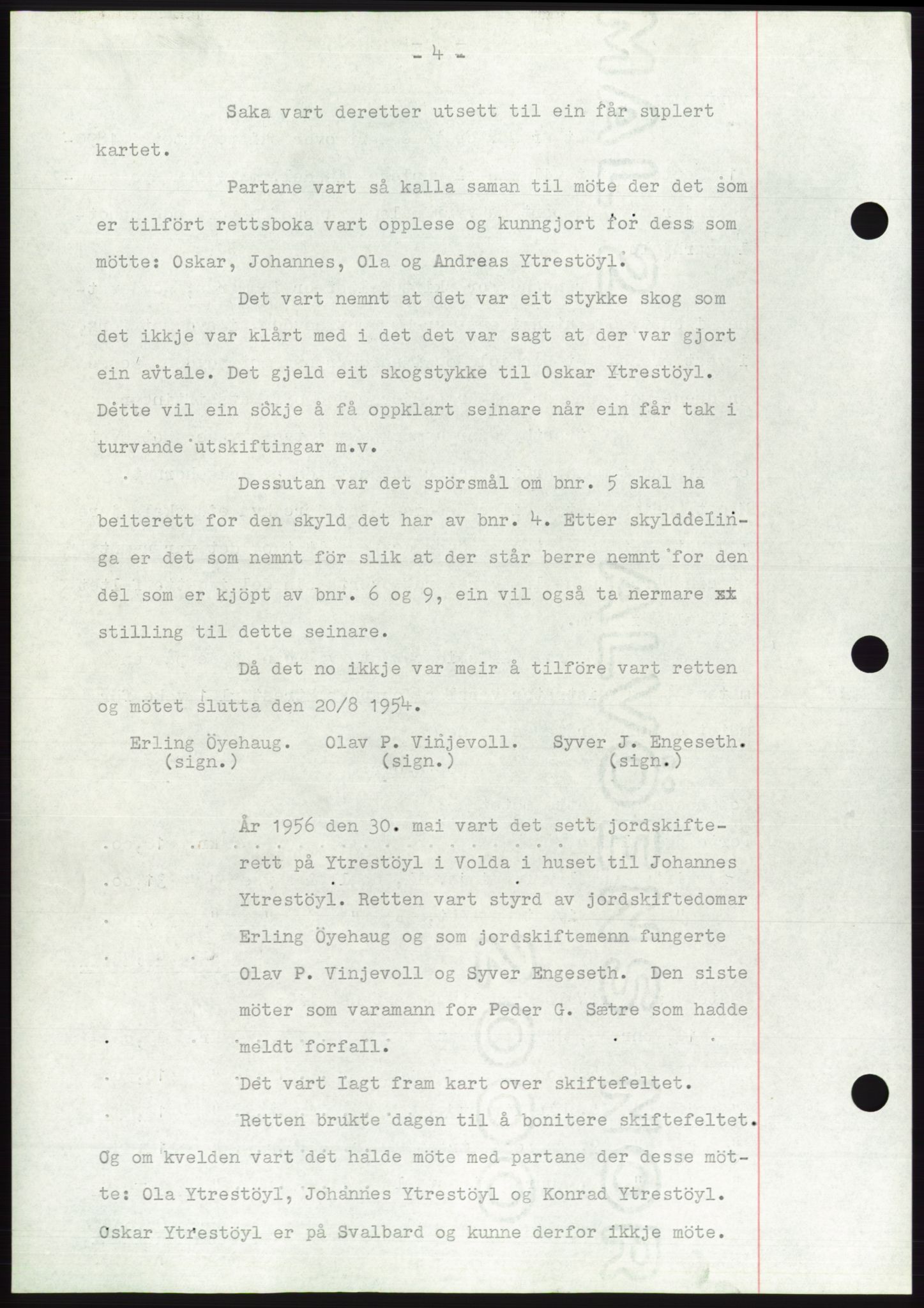 Søre Sunnmøre sorenskriveri, AV/SAT-A-4122/1/2/2C/L0108: Pantebok nr. 34A, 1957-1958, Dagboknr: 3133/1957