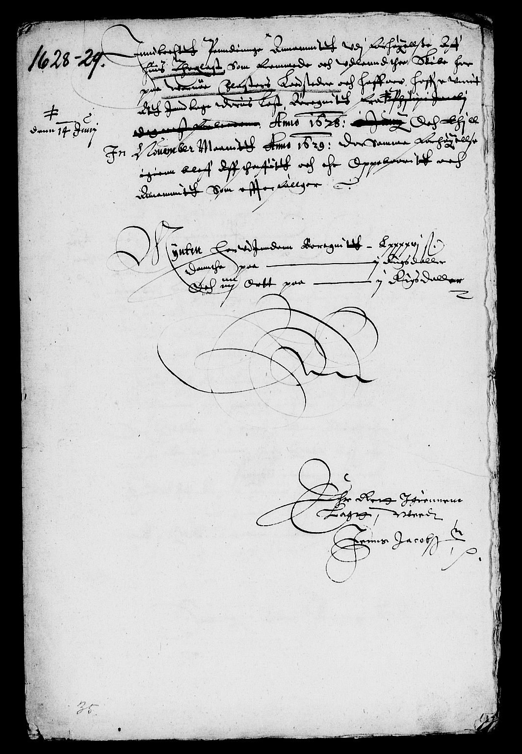 Rentekammeret inntil 1814, Reviderte regnskaper, Lensregnskaper, AV/RA-EA-5023/R/Rb/Rbg/L0002: Verne kloster len, 1619-1630