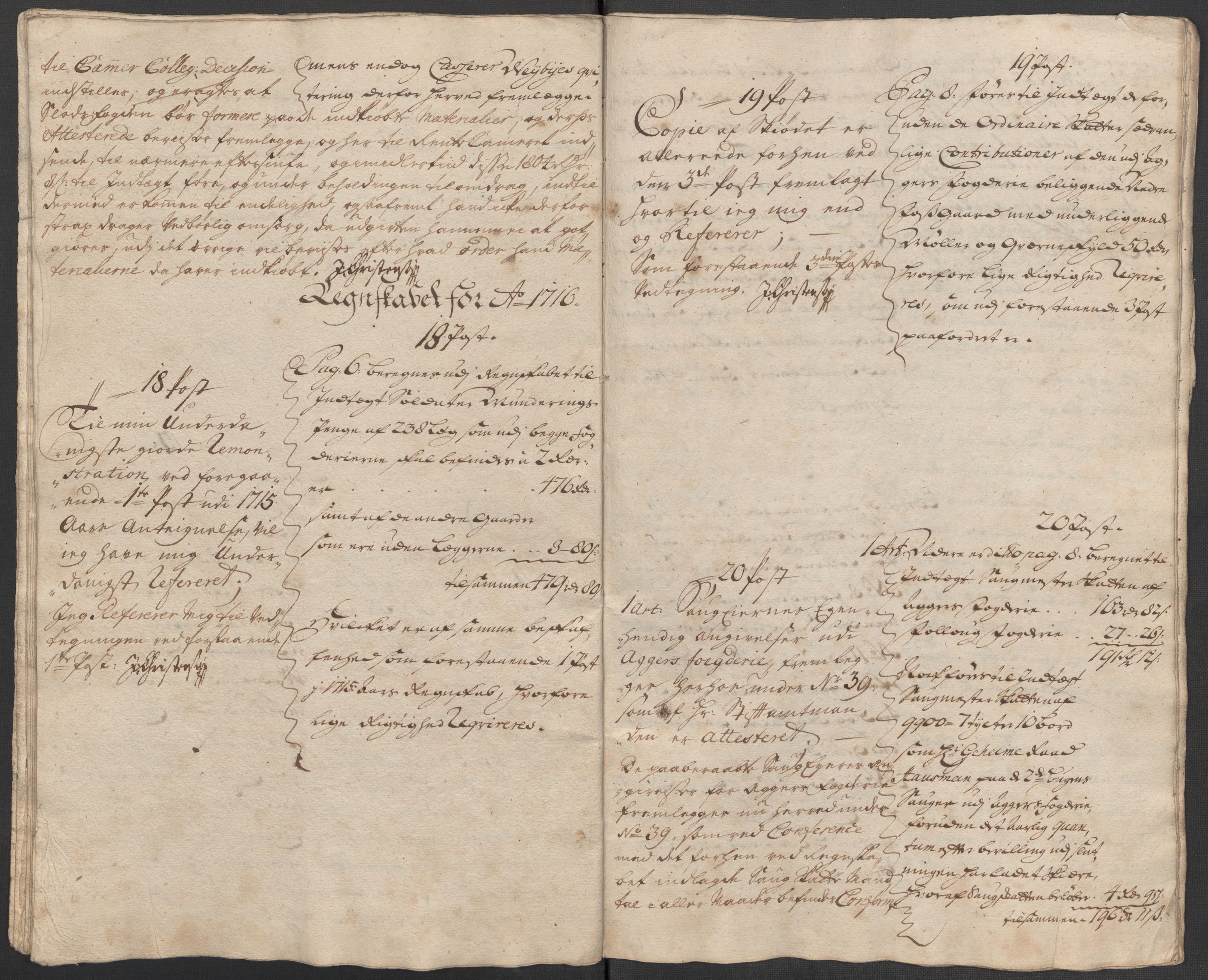 Rentekammeret inntil 1814, Reviderte regnskaper, Fogderegnskap, AV/RA-EA-4092/R10/L0454: Fogderegnskap Aker og Follo, 1716, s. 375