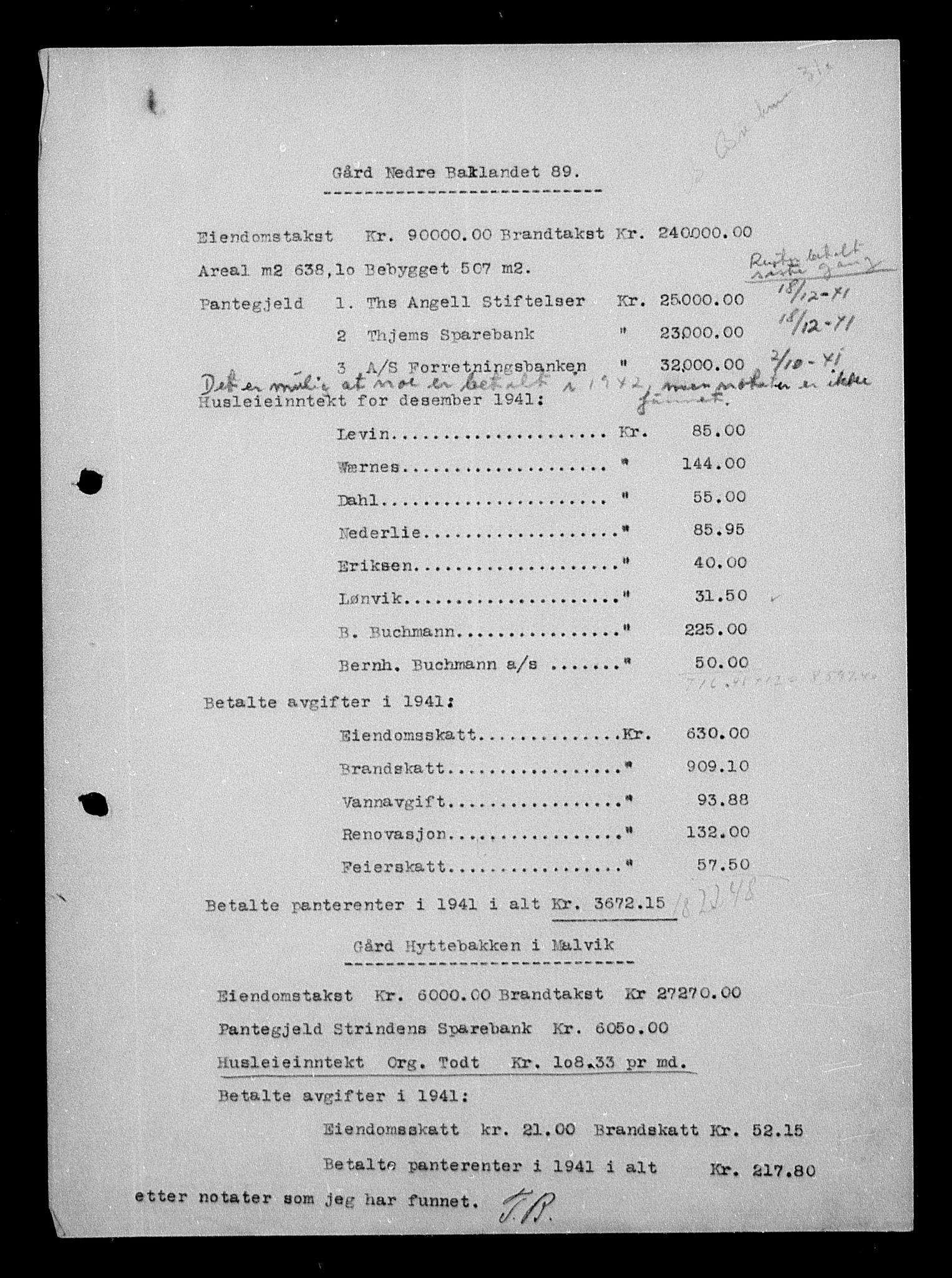 Justisdepartementet, Tilbakeføringskontoret for inndratte formuer, AV/RA-S-1564/H/Hc/Hca/L0906: --, 1945-1947, s. 262