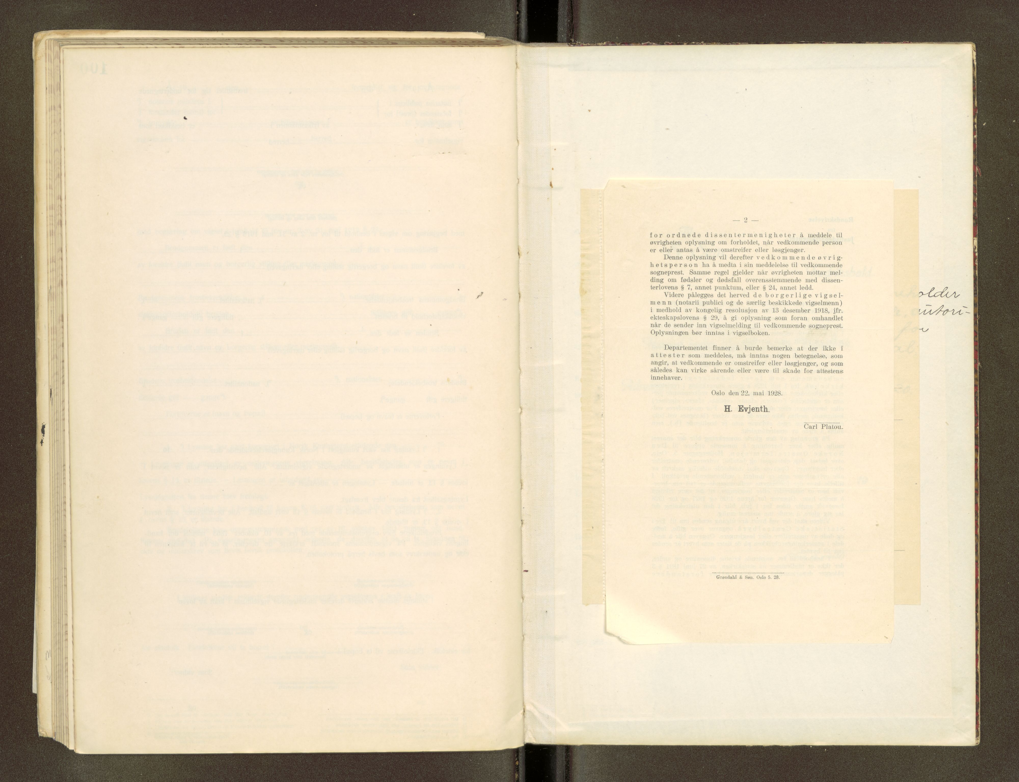 Orkdal sorenskriveri, AV/SAT-A-4169/1/6/6D/L0007: Lysingsbok, 1919-1945