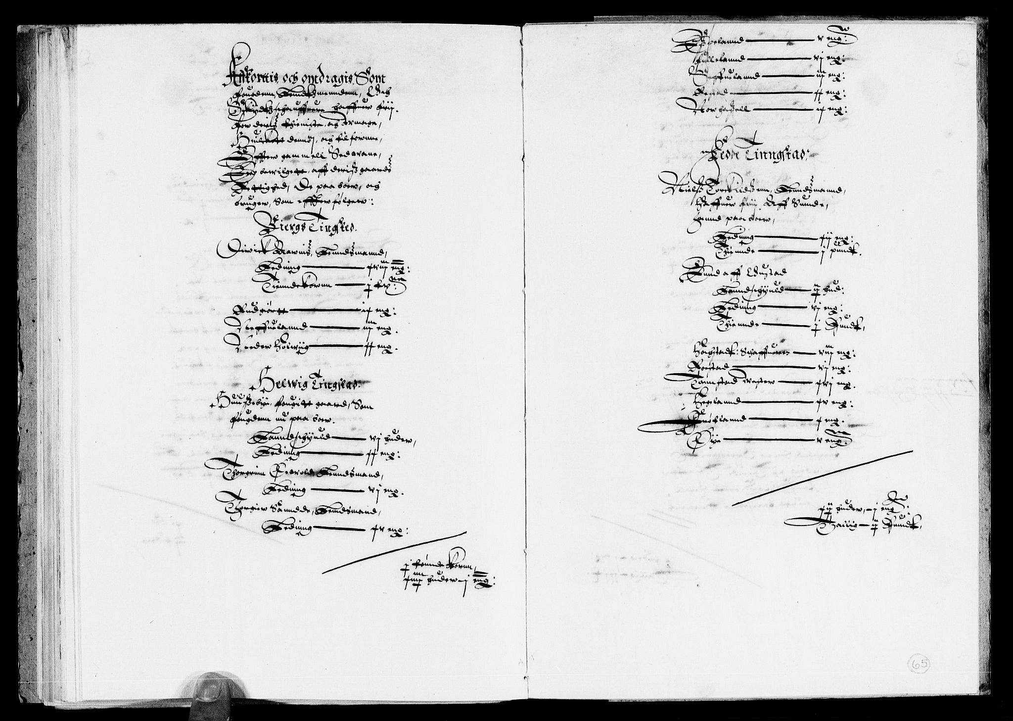 Rentekammeret inntil 1814, Reviderte regnskaper, Lensregnskaper, AV/RA-EA-5023/R/Rb/Rbr/L0004: Lista len, 1613-1616