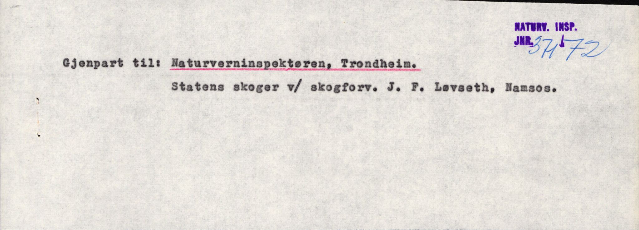 Statens naturverninspektør, AV/RA-S-2464/D/L0080: Nasjonalparker, 1957-1982, s. 129