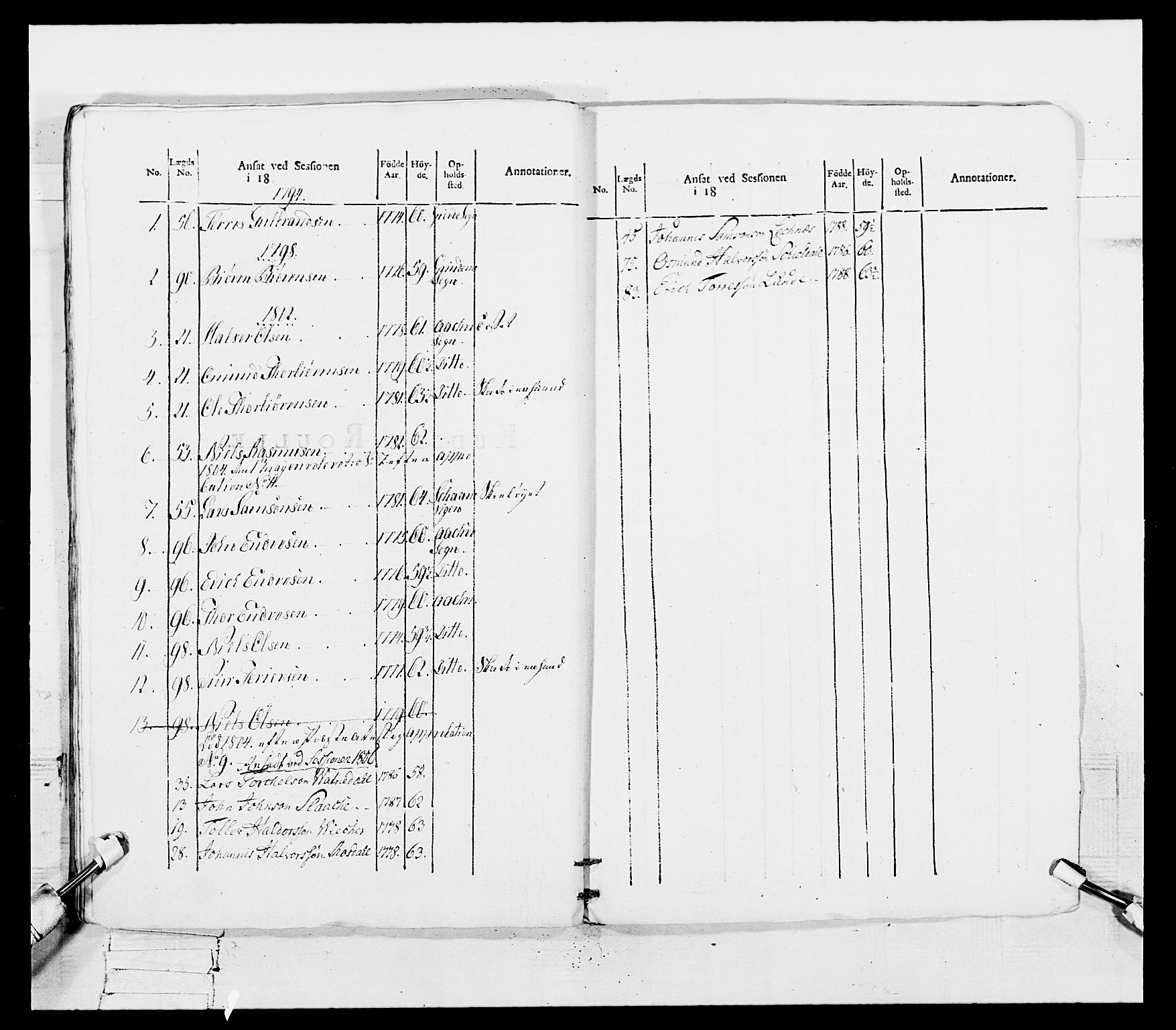Generalitets- og kommissariatskollegiet, Det kongelige norske kommissariatskollegium, AV/RA-EA-5420/E/Eh/L0109: Vesterlenske nasjonale infanteriregiment, 1806, s. 83