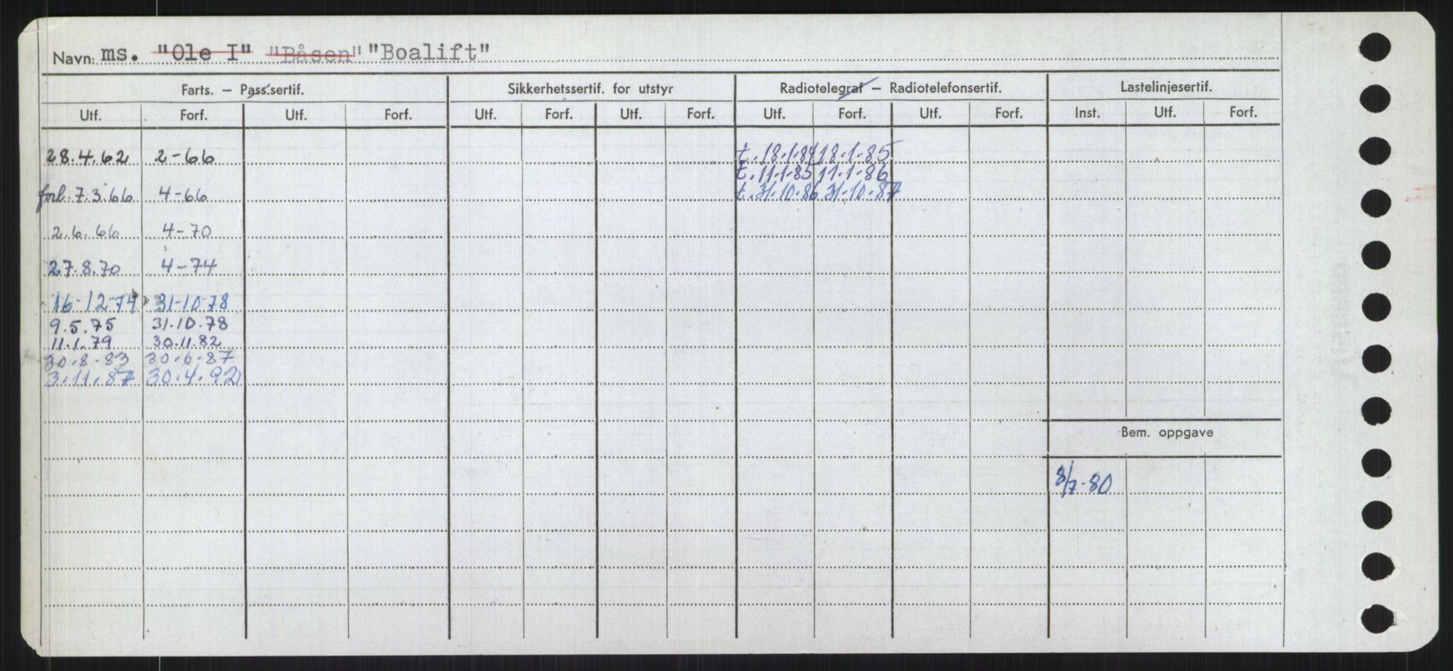 Sjøfartsdirektoratet med forløpere, Skipsmålingen, RA/S-1627/H/Ha/L0001/0002: Fartøy, A-Eig / Fartøy Bjør-Eig, s. 96