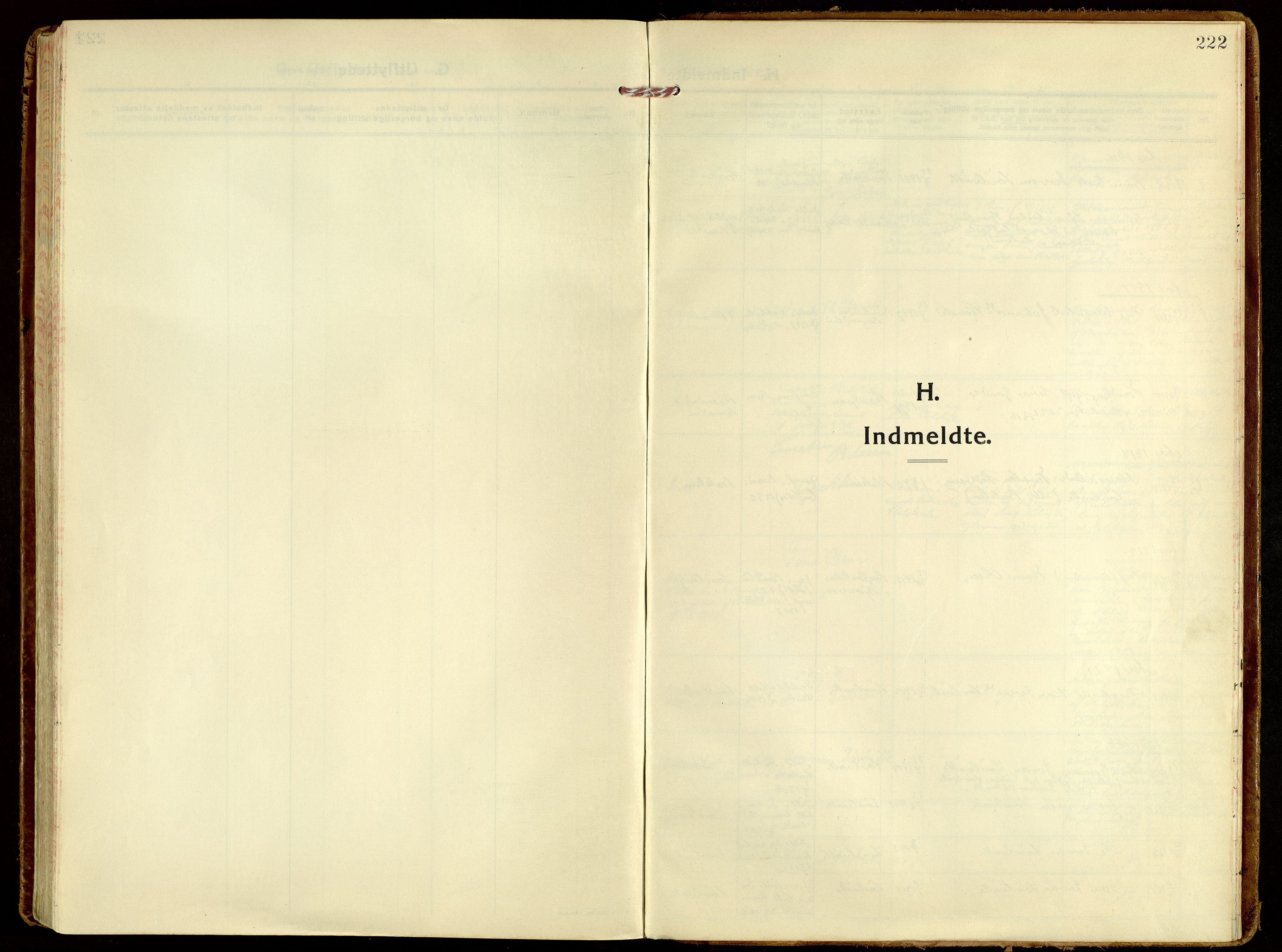 Brandbu prestekontor, SAH/PREST-114/H/Ha/Haa/L0004: Ministerialbok nr. 4, 1913-1923, s. 222