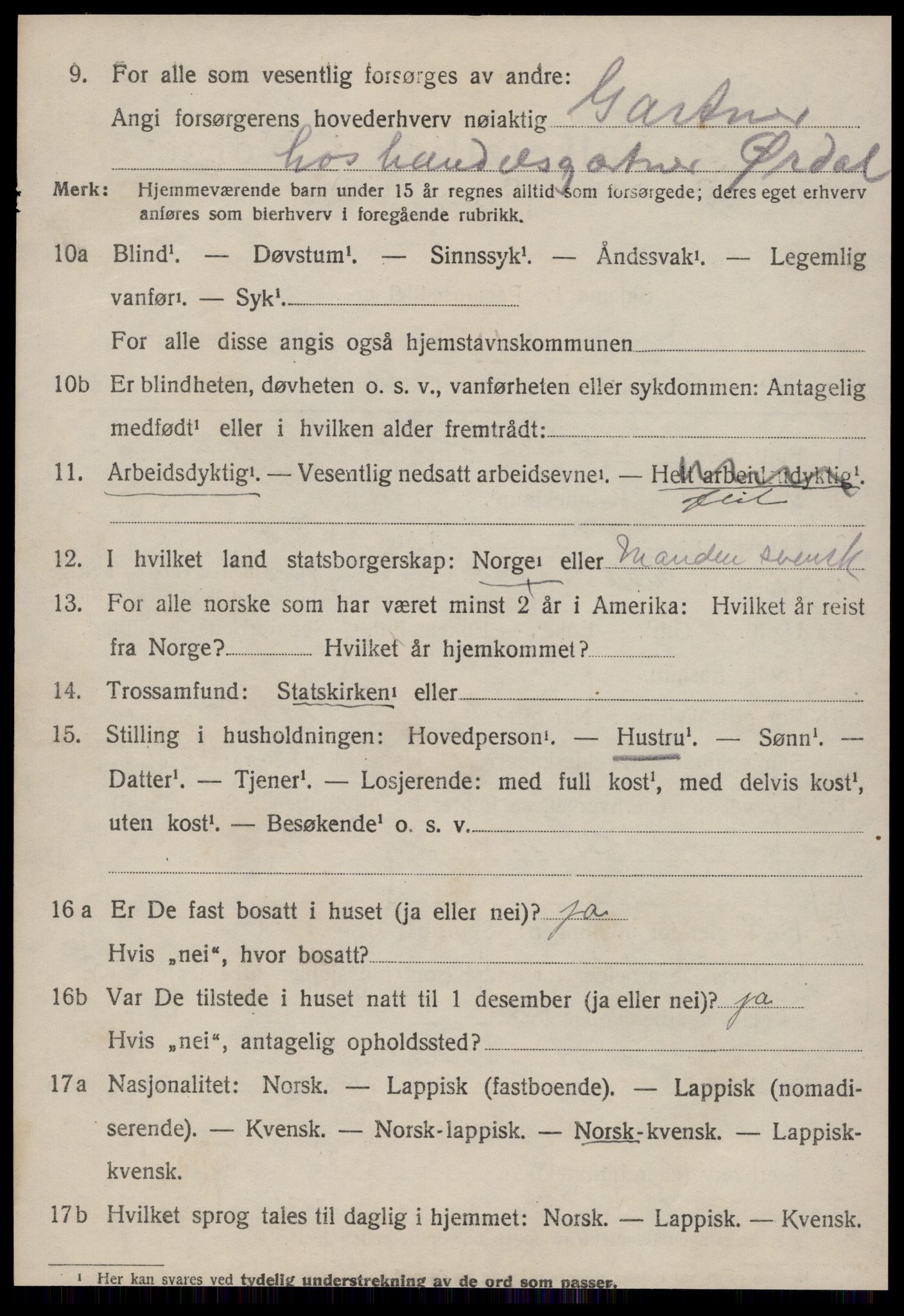 SAT, Folketelling 1920 for 1660 Strinda herred, 1920, s. 18713