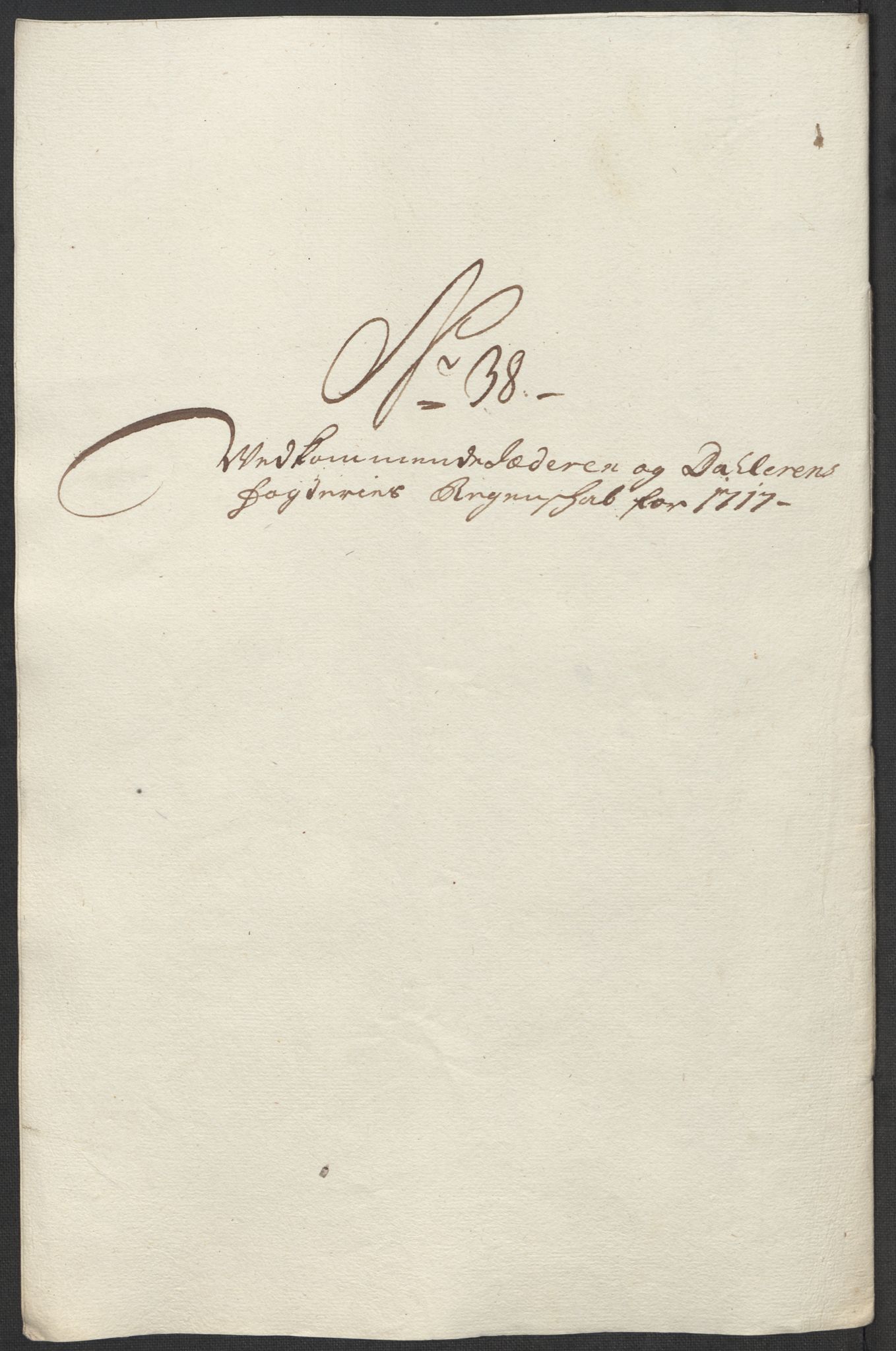 Rentekammeret inntil 1814, Reviderte regnskaper, Fogderegnskap, AV/RA-EA-4092/R46/L2742: Fogderegnskap Jæren og Dalane, 1717, s. 165