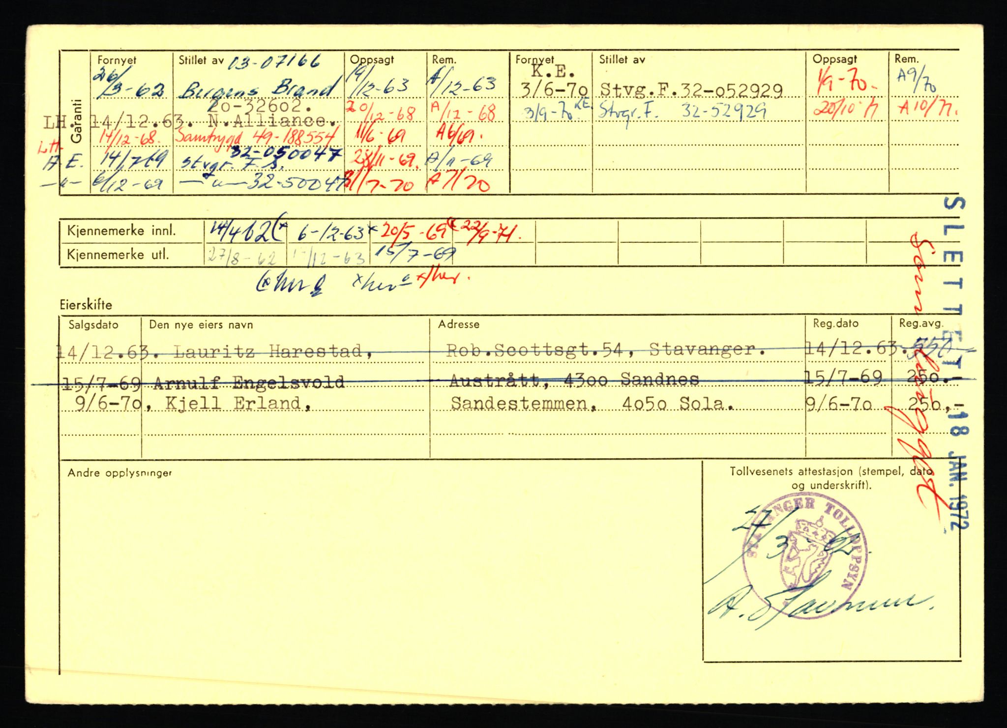 Stavanger trafikkstasjon, AV/SAST-A-101942/0/F/L0019: L-10500 - L-10999, 1930-1971, s. 12