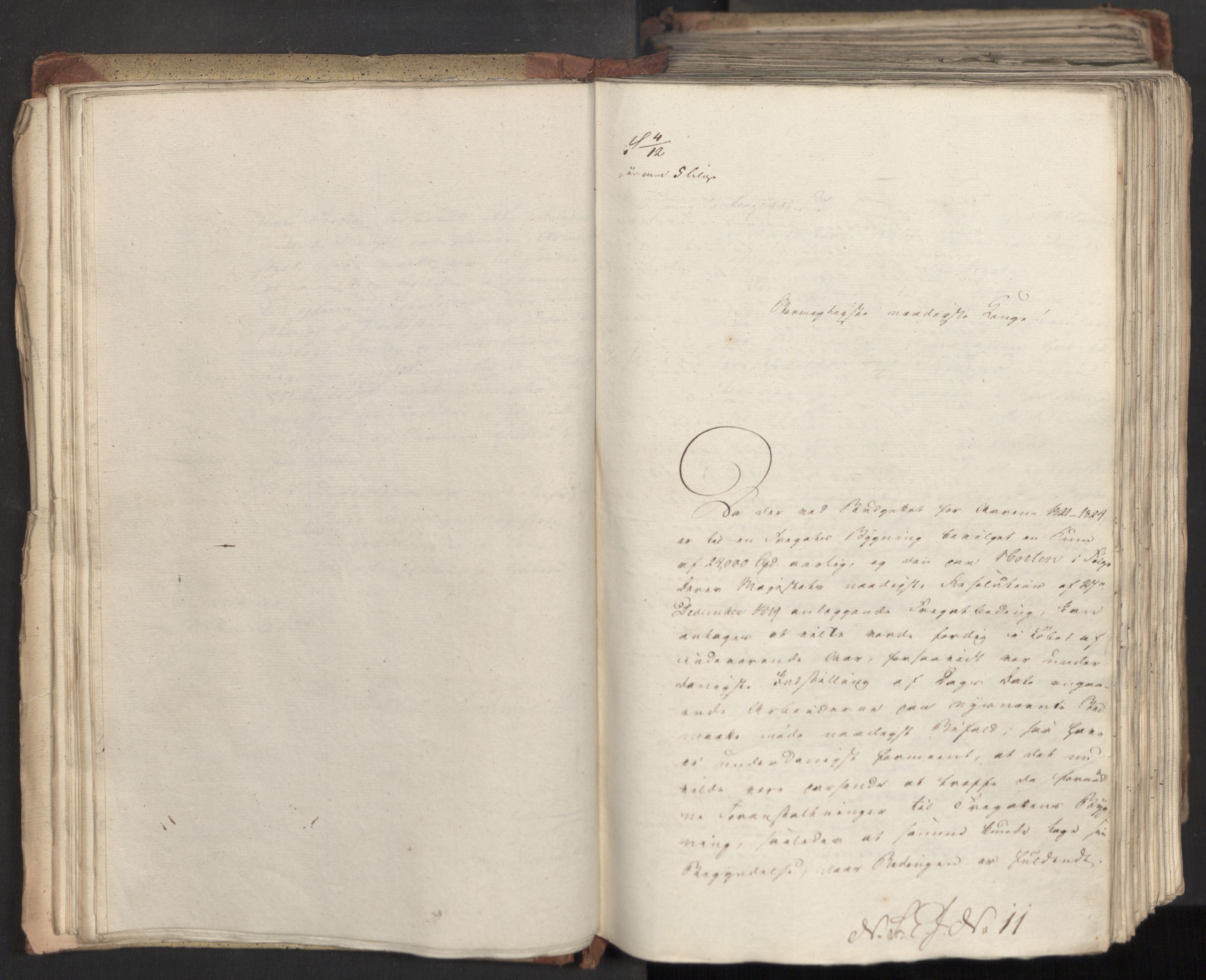 Statsrådsavdelingen i Stockholm, AV/RA-S-1003/D/Da/L0033: Regjeringsinnstillinger nr. 1-274, 1823, s. 33