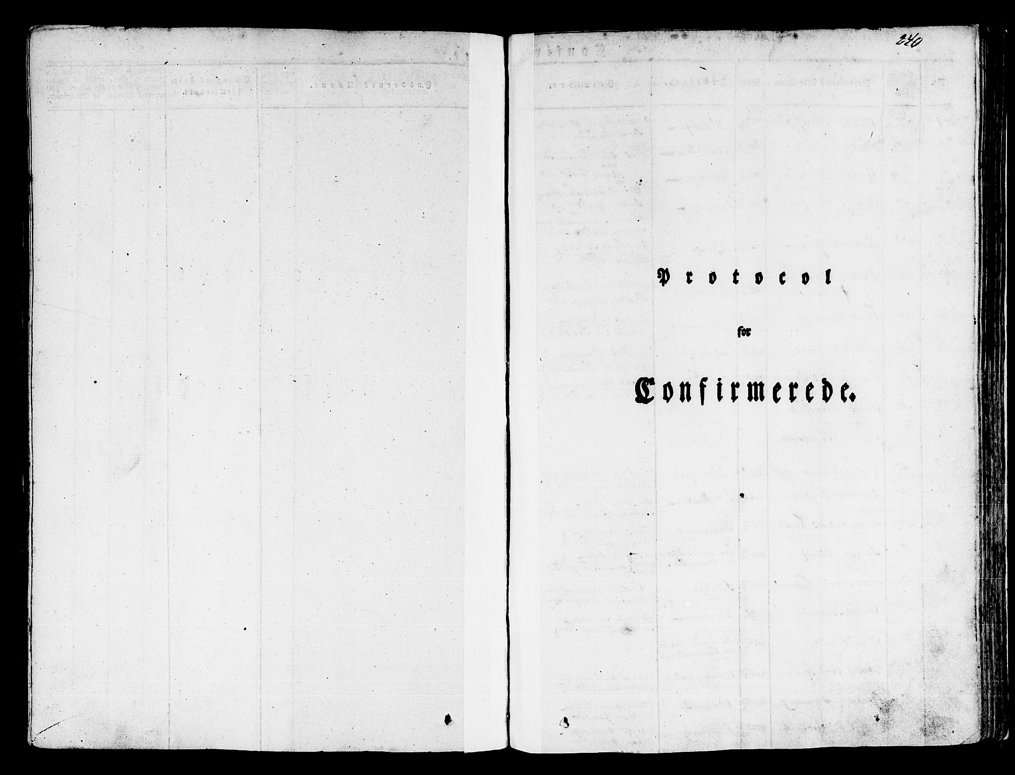 Kinn sokneprestembete, AV/SAB-A-80801/H/Haa/Haaa/L0004/0001: Ministerialbok nr. A 4I, 1822-1840, s. 240