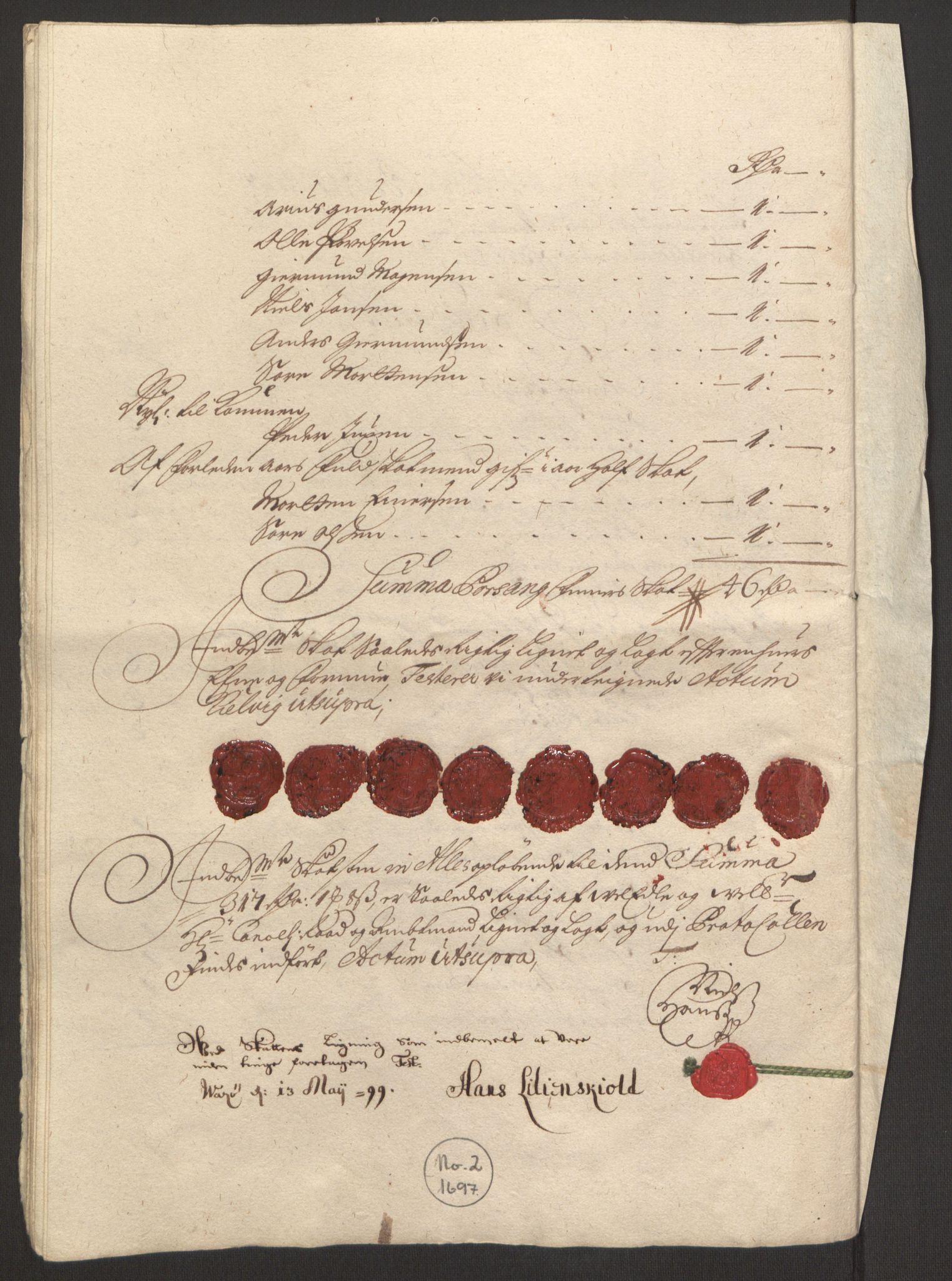 Rentekammeret inntil 1814, Reviderte regnskaper, Fogderegnskap, RA/EA-4092/R69/L4851: Fogderegnskap Finnmark/Vardøhus, 1691-1700, s. 314