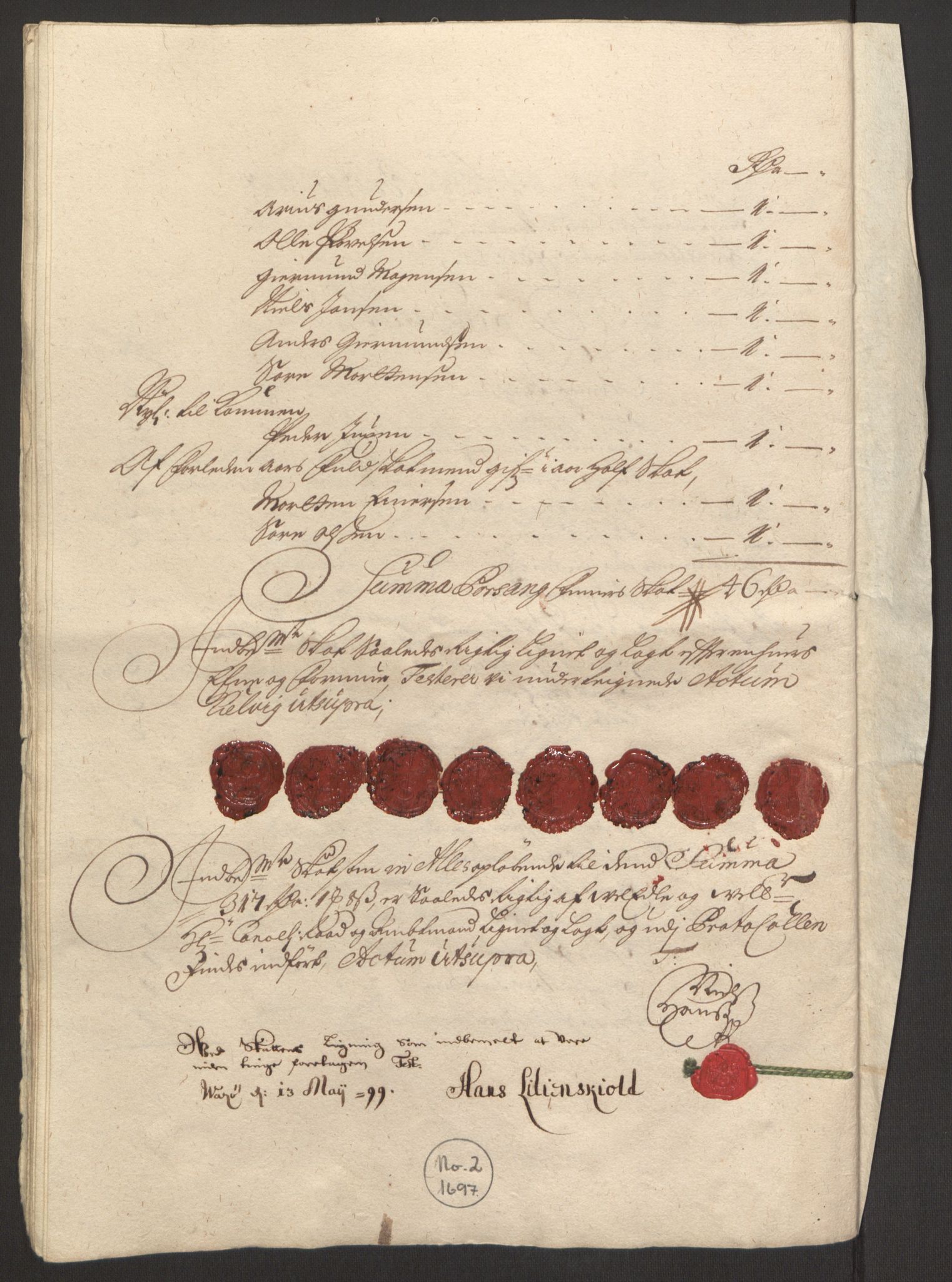 Rentekammeret inntil 1814, Reviderte regnskaper, Fogderegnskap, AV/RA-EA-4092/R69/L4851: Fogderegnskap Finnmark/Vardøhus, 1691-1700, s. 314