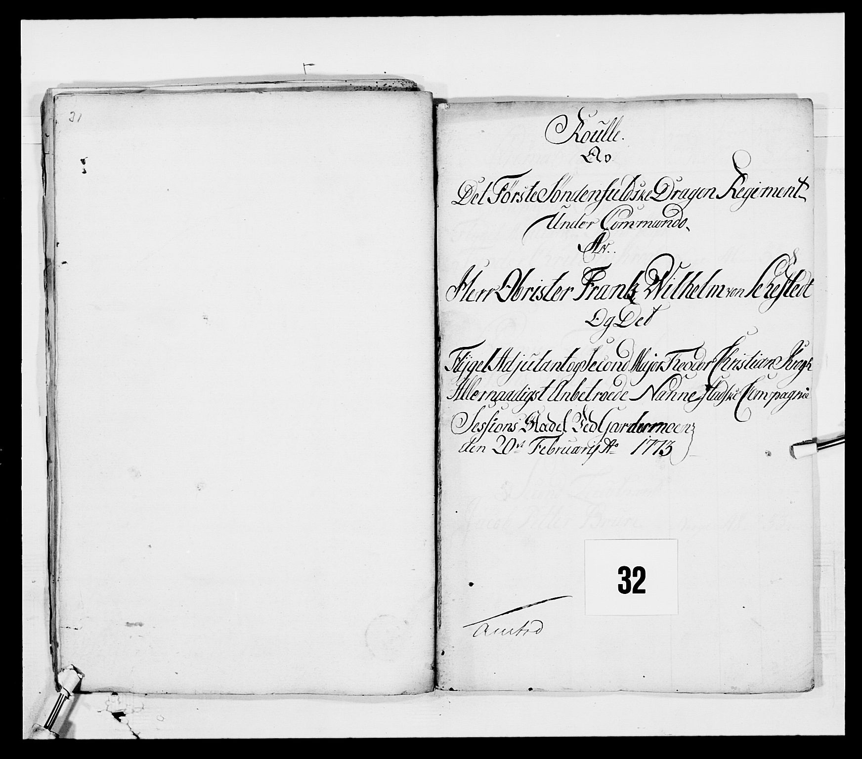 Generalitets- og kommissariatskollegiet, Det kongelige norske kommissariatskollegium, AV/RA-EA-5420/E/Eh/L0003: 1. Sønnafjelske dragonregiment, 1767-1812, s. 472