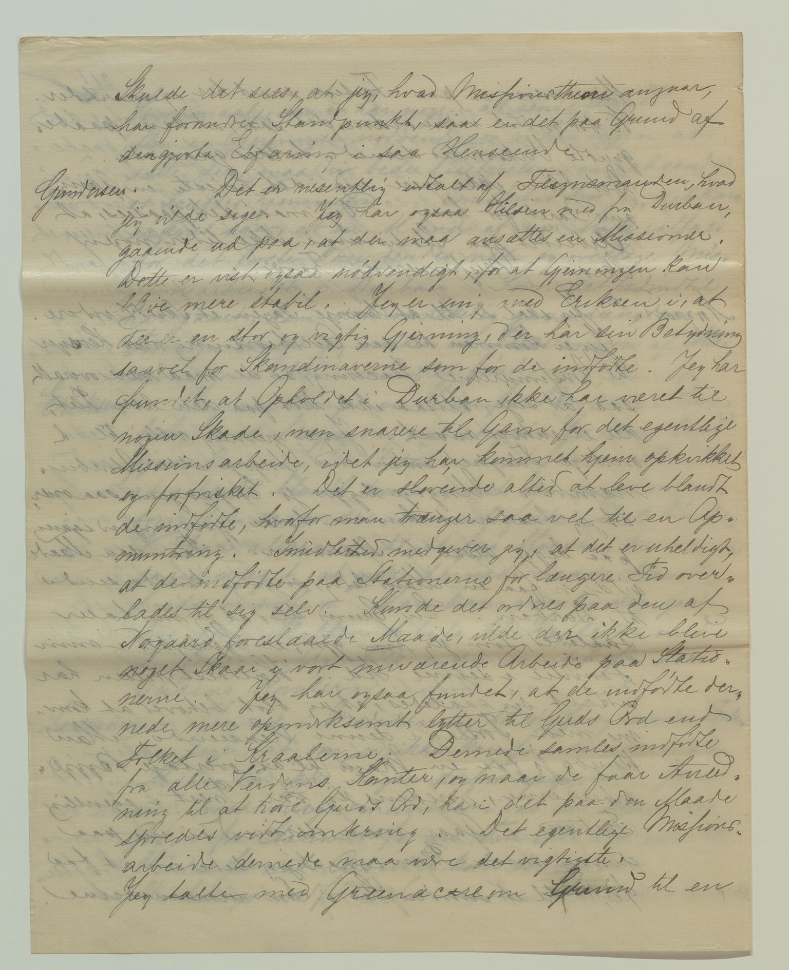 Det Norske Misjonsselskap - hovedadministrasjonen, VID/MA-A-1045/D/Da/Daa/L0038/0004: Konferansereferat og årsberetninger / Konferansereferat fra Sør-Afrika., 1890