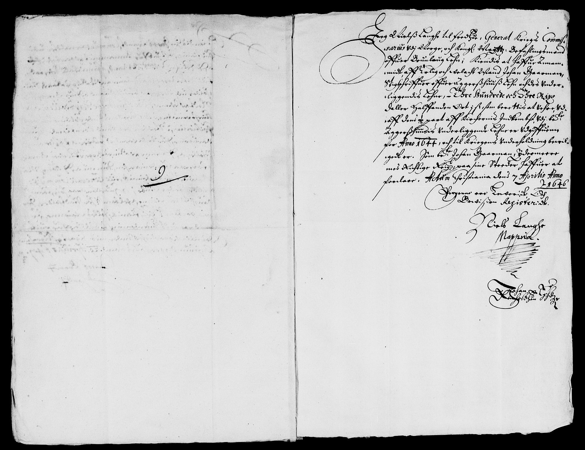 Rentekammeret inntil 1814, Reviderte regnskaper, Lensregnskaper, AV/RA-EA-5023/R/Rb/Rba/L0190: Akershus len, 1645-1647