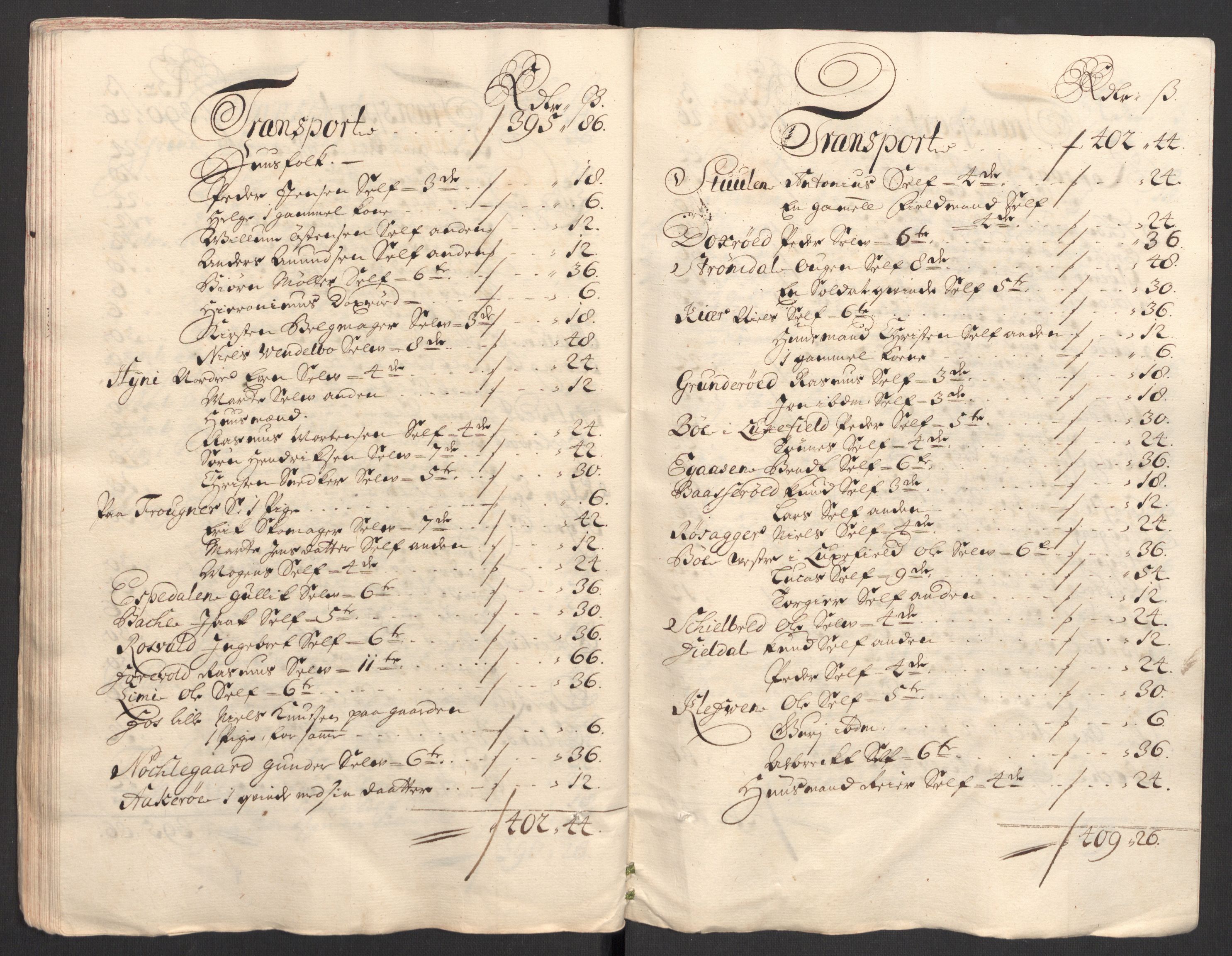 Rentekammeret inntil 1814, Reviderte regnskaper, Fogderegnskap, AV/RA-EA-4092/R36/L2121: Fogderegnskap Øvre og Nedre Telemark og Bamble, 1711, s. 501