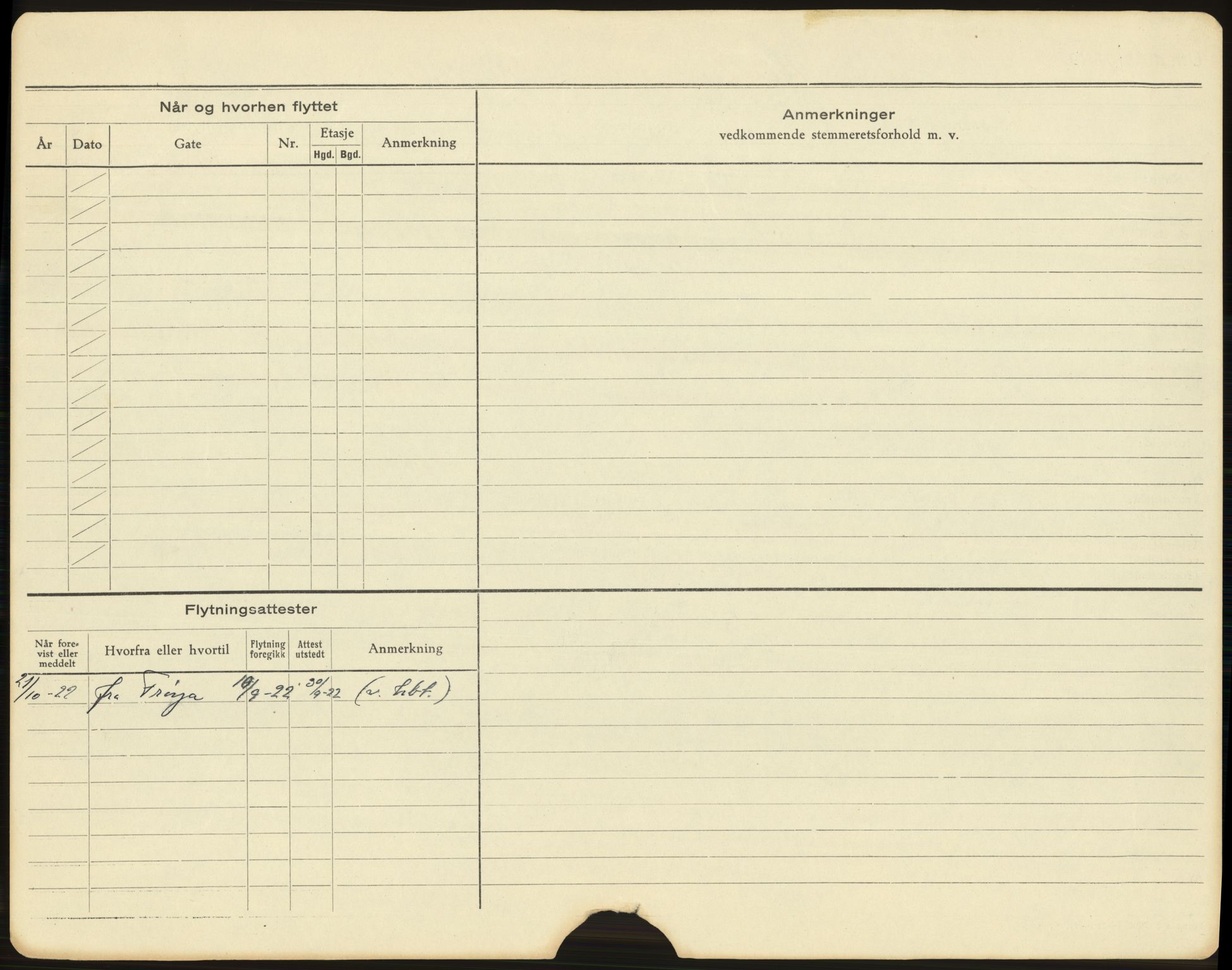 Trondheim folkeregister, AV/SAT-A-1608/1/F/Fb/L0017: Utflyttede A - H, 1923