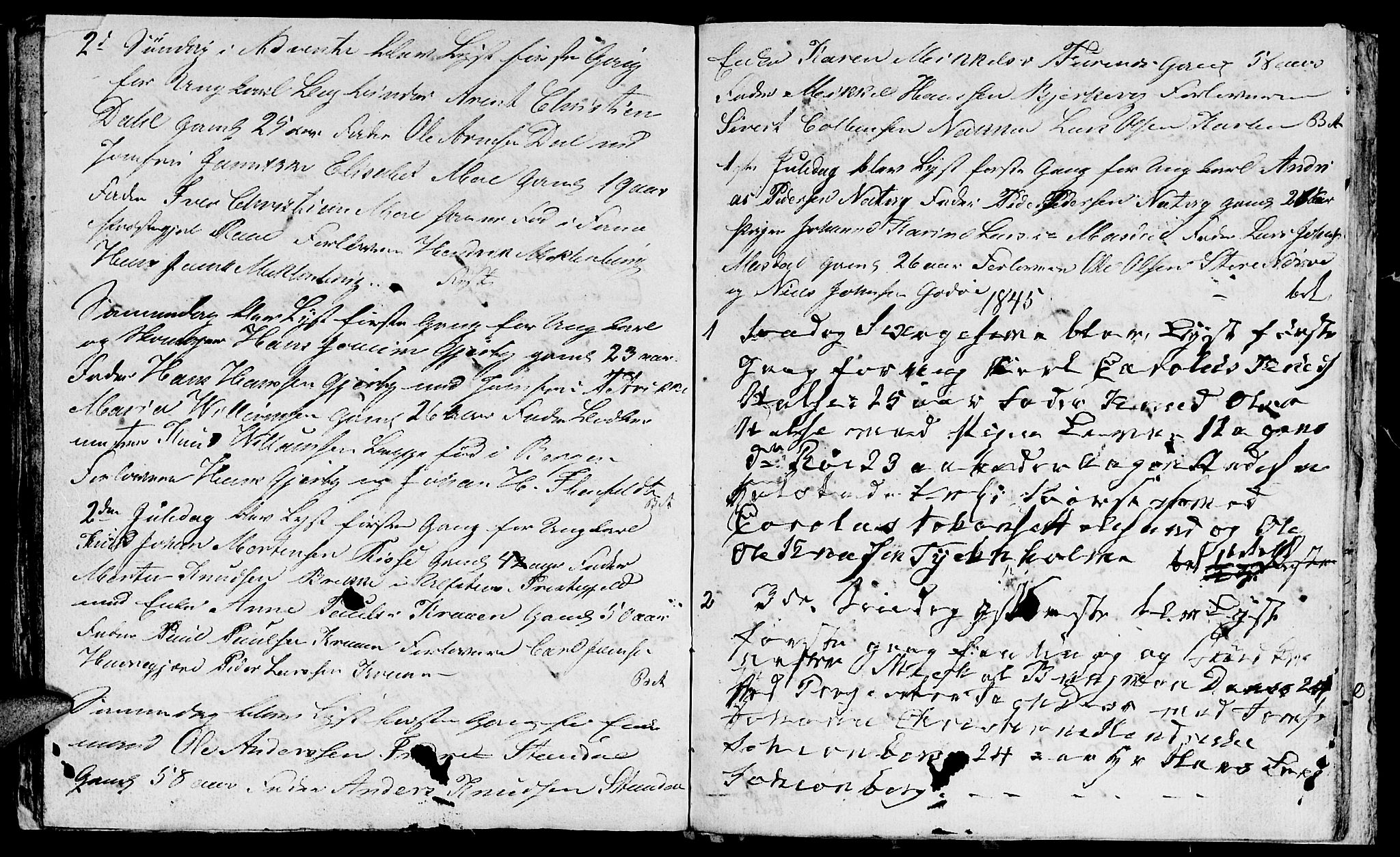 Ministerialprotokoller, klokkerbøker og fødselsregistre - Møre og Romsdal, AV/SAT-A-1454/528/L0424: Klokkerbok nr. 528C05, 1826-1847, s. 126
