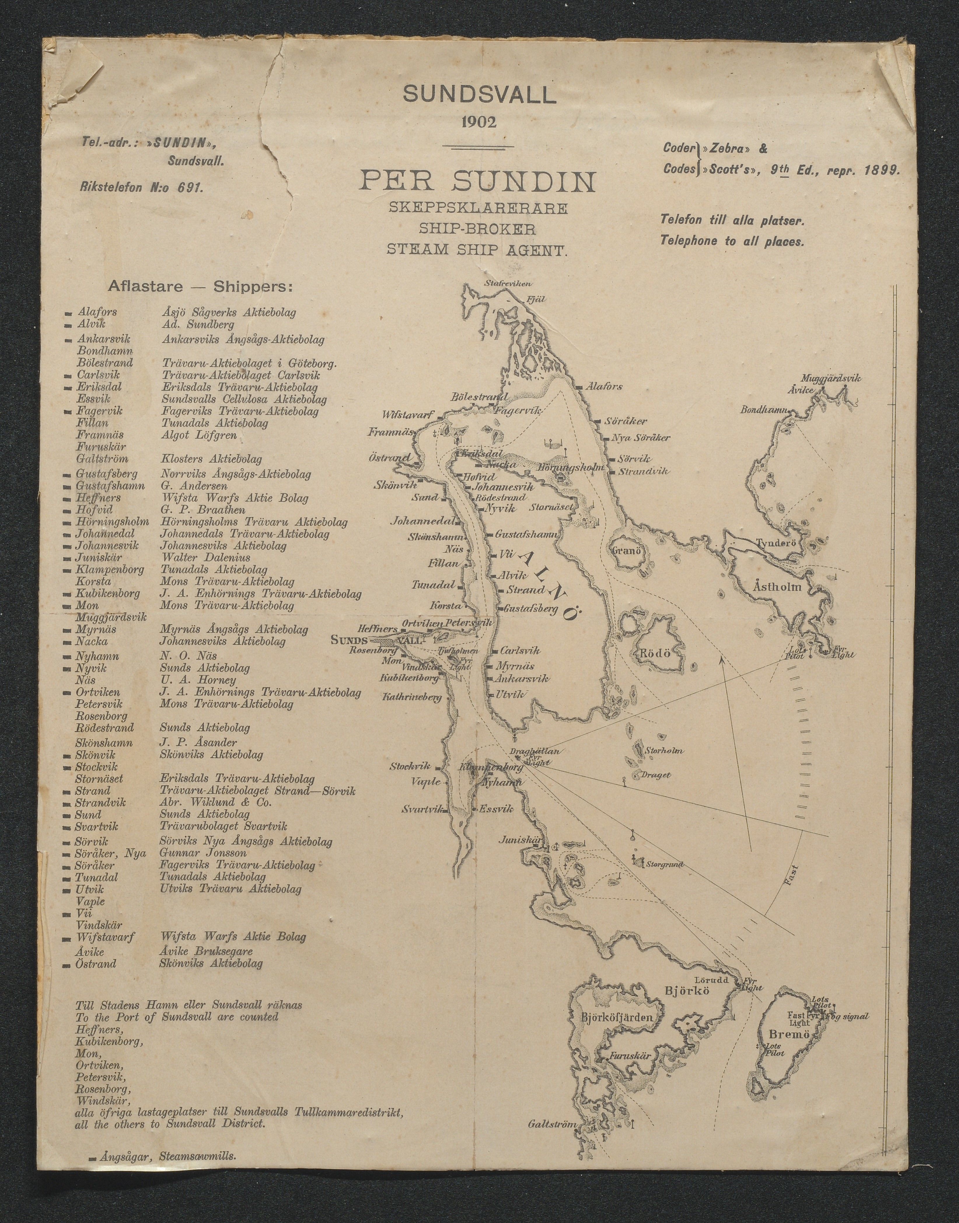 O. Terjesens rederi, AAKS/PA-2525/R/R02/L0002: Regnskapsbilag, 1899-1904