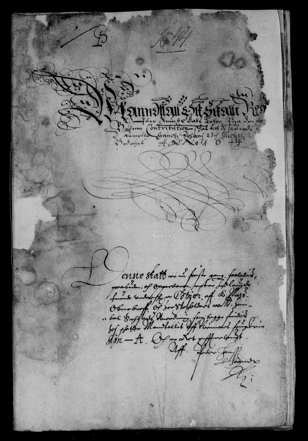 Rentekammeret inntil 1814, Reviderte regnskaper, Lensregnskaper, AV/RA-EA-5023/R/Rb/Rbw/L0082: Trondheim len, 1644-1645