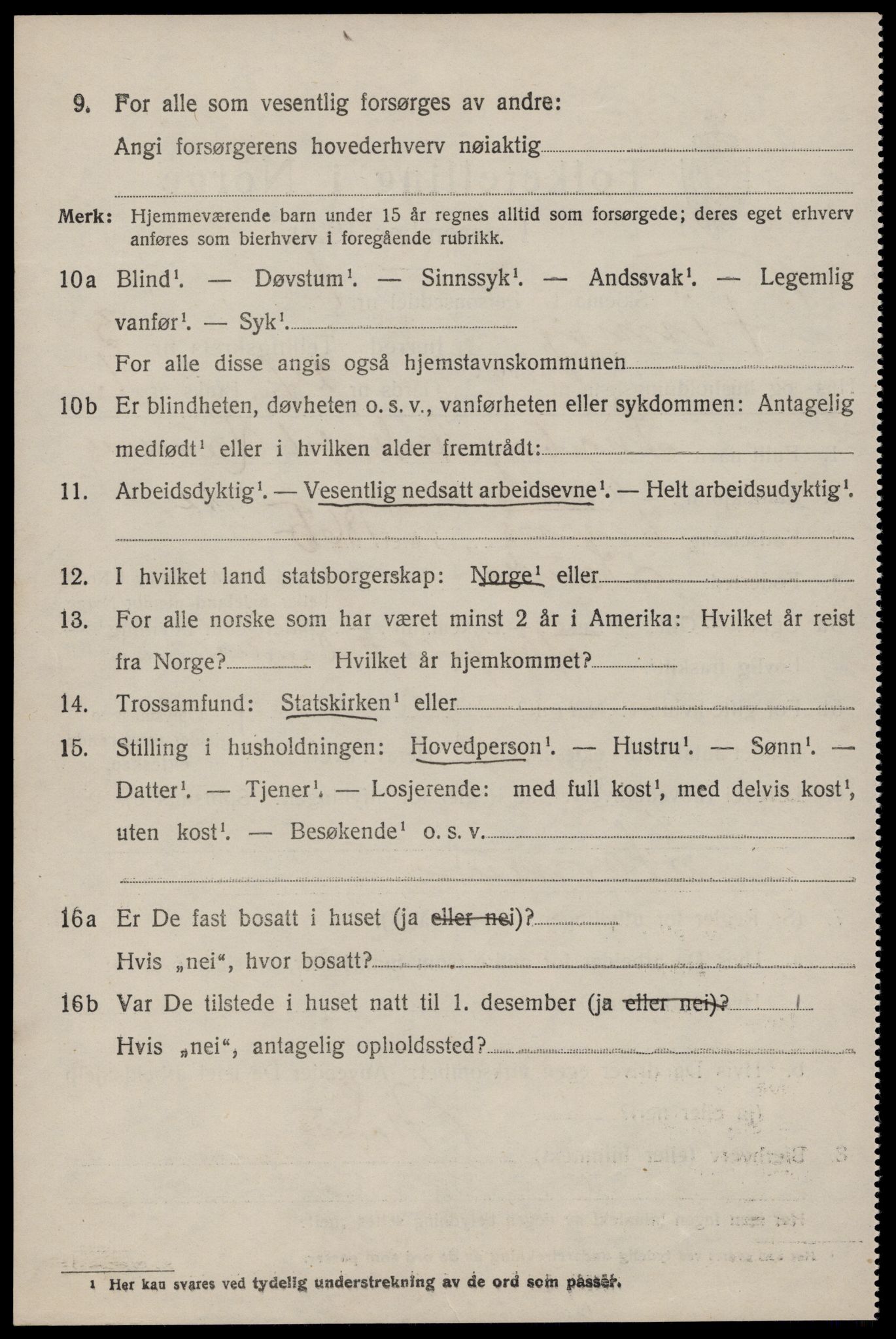 SAST, Folketelling 1920 for 1141 Finnøy herred, 1920, s. 2457