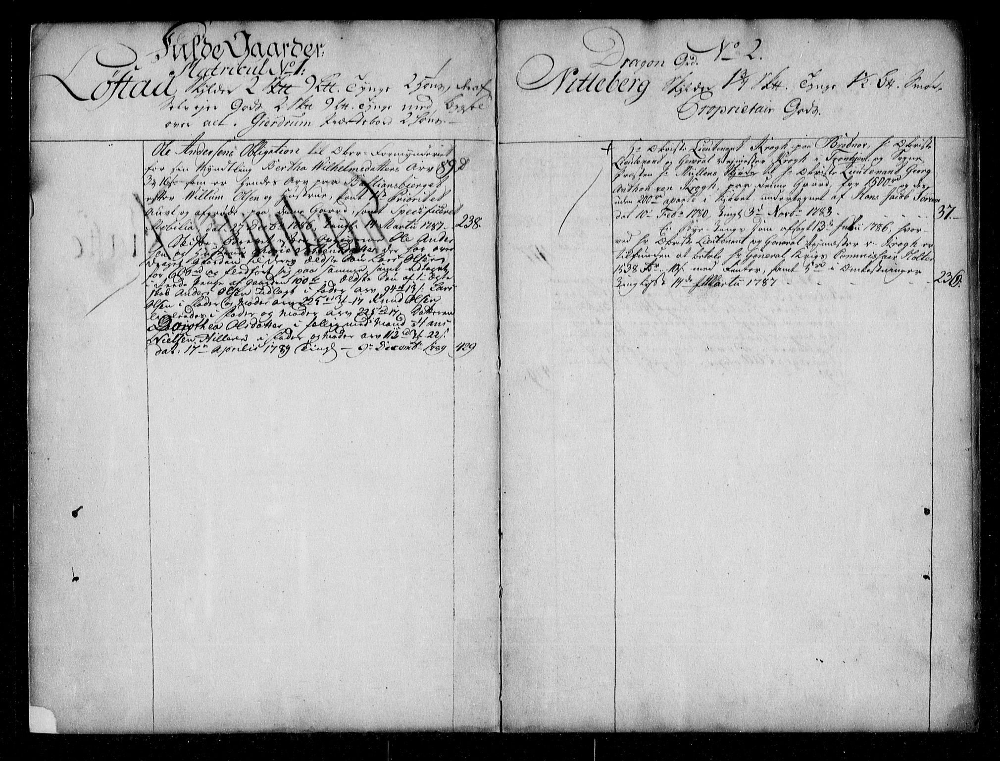 Øvre Romerike sorenskriveri, SAO/A-10649/G/Ga/Gae/L0004: Panteregister nr. 4, 1783-1791