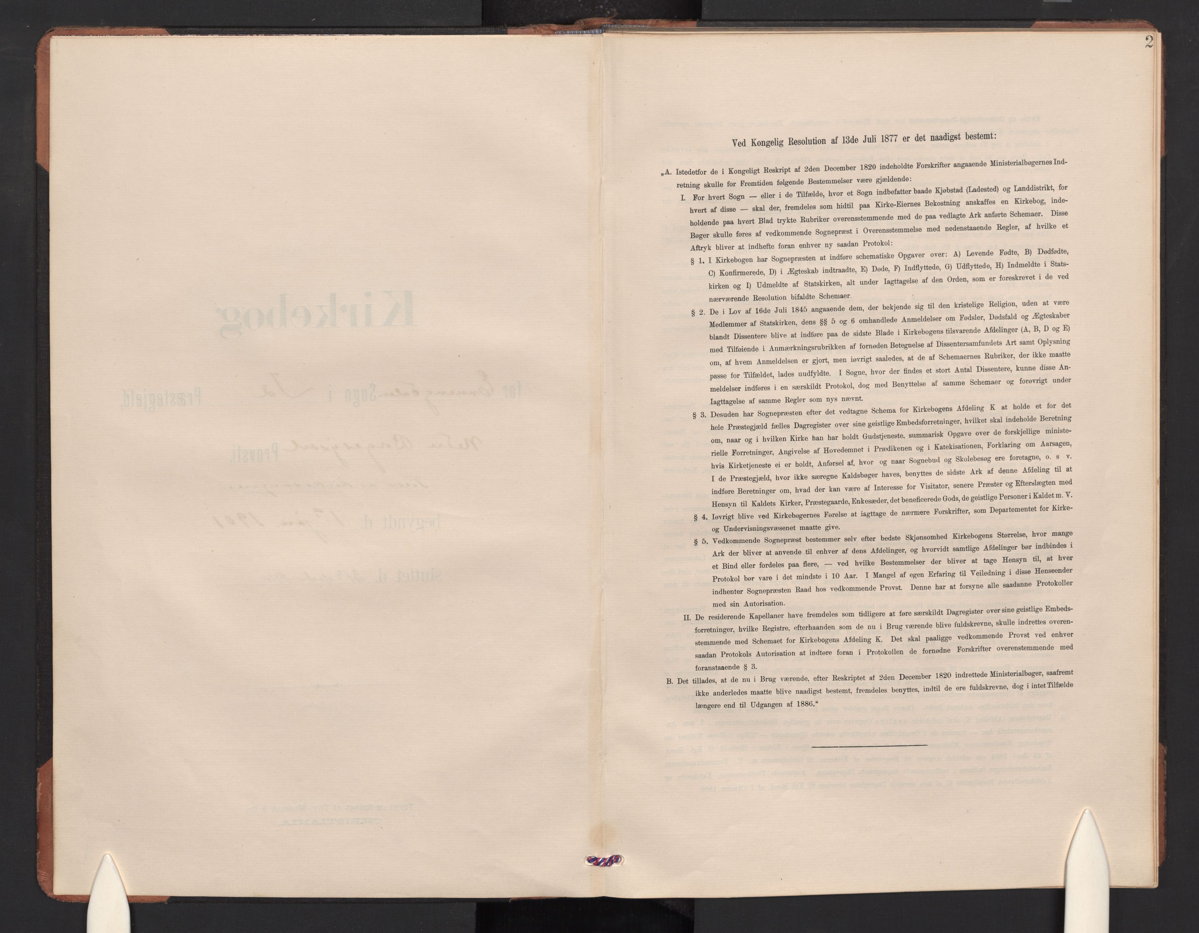 Idd prestekontor Kirkebøker, SAO/A-10911/G/Gc/L0001: Klokkerbok nr. III 1, 1901-1910, s. 2