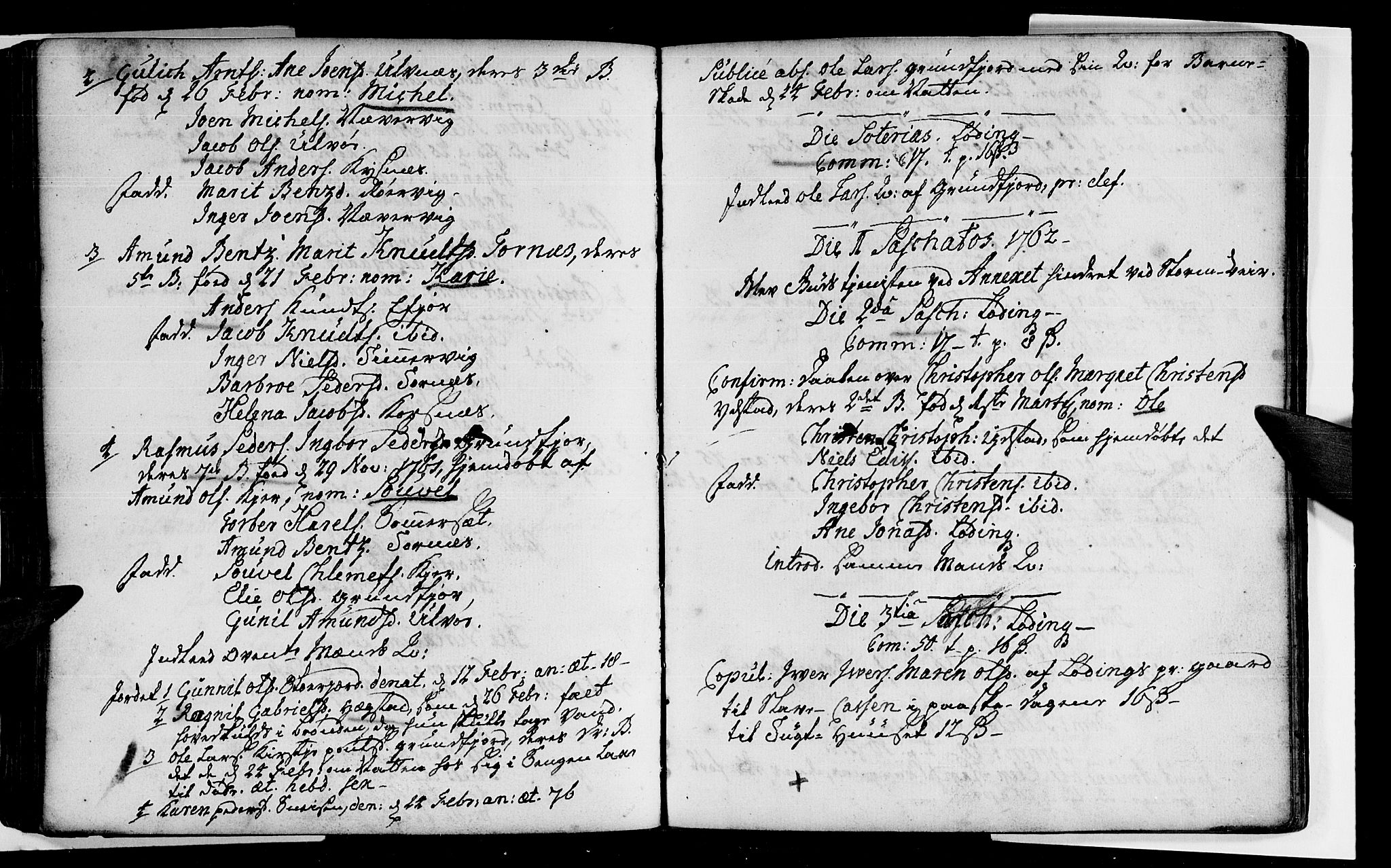Ministerialprotokoller, klokkerbøker og fødselsregistre - Nordland, AV/SAT-A-1459/872/L1028: Ministerialbok nr. 872A03, 1734-1764