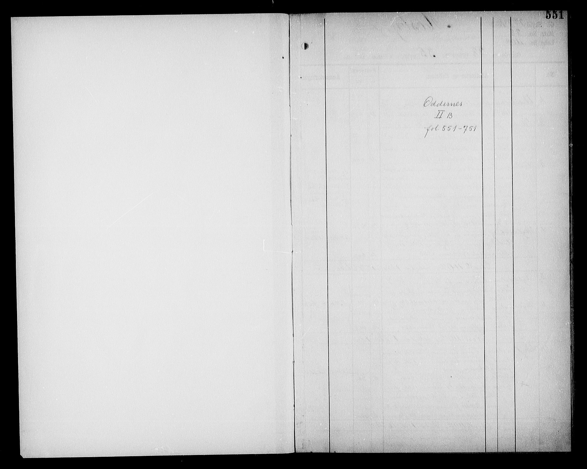 Torridal sorenskriveri, SAK/1221-0012/G/Ga/L0026: Panteregister nr. 24b, 1790-1940, s. 551