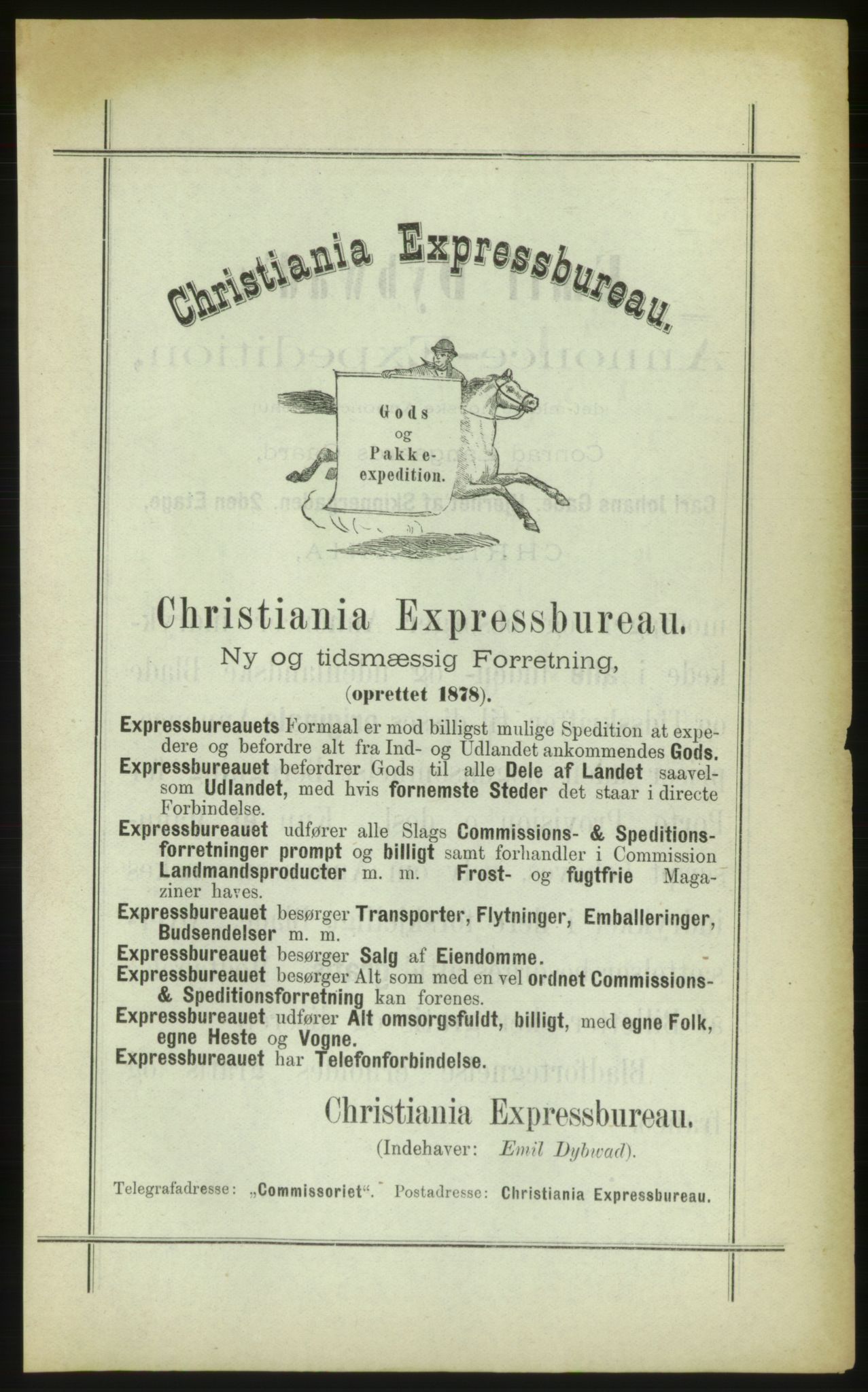 Kristiania/Oslo adressebok, PUBL/-, 1883, s. 19